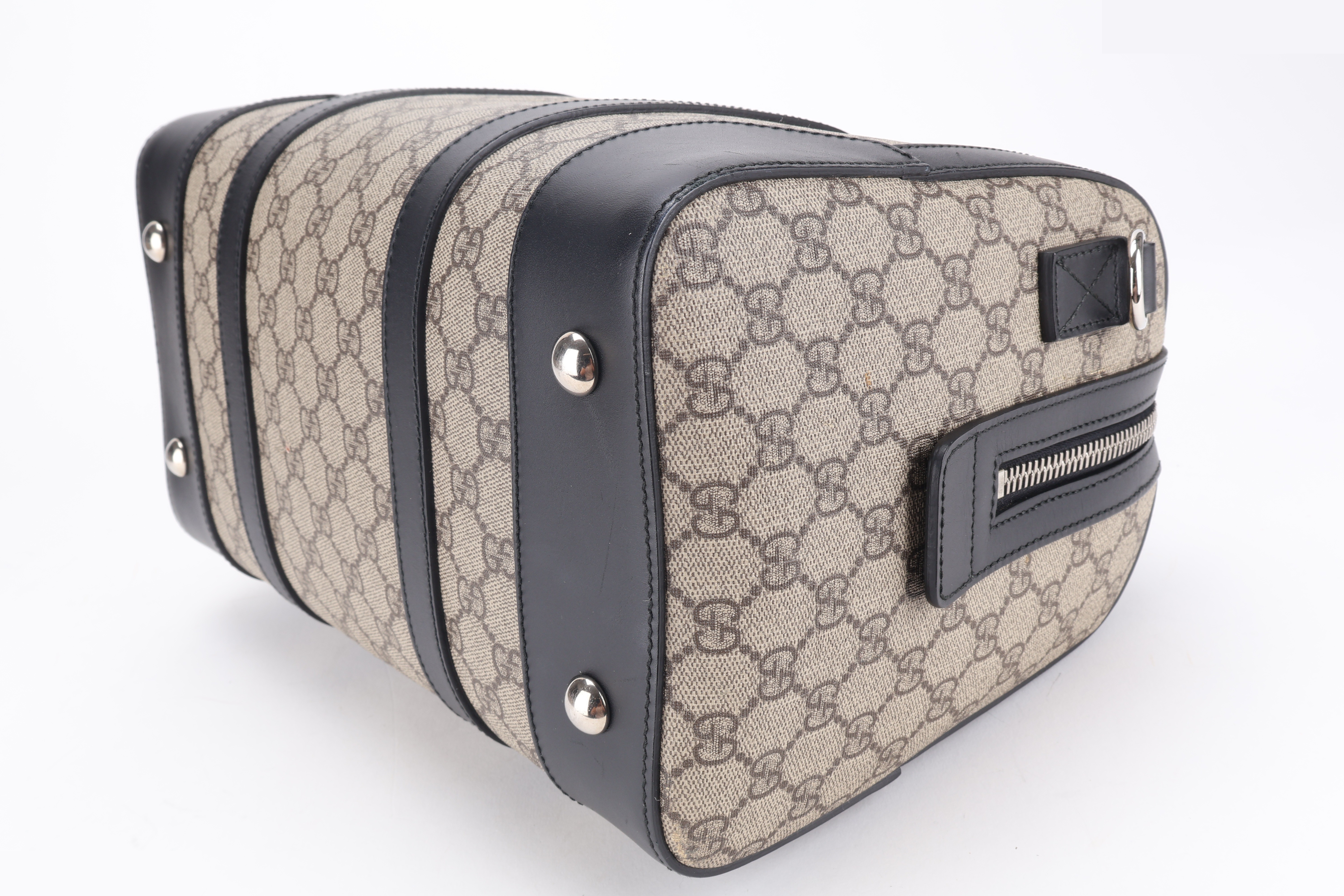GG SUPREME DUFFLE BAG BEIGE SHW — view 3