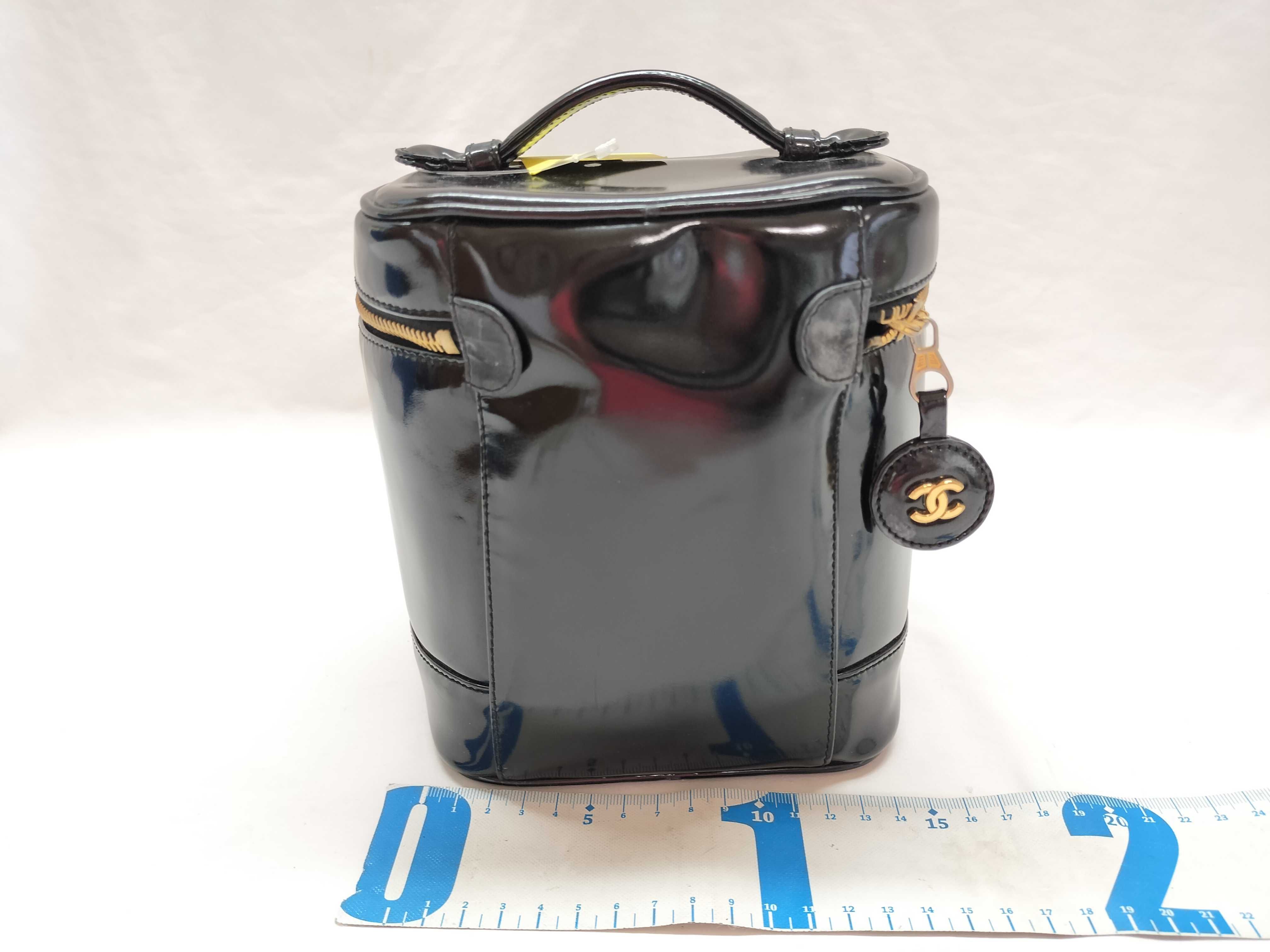 Enamel Large Coco Vanity Bag — view 2