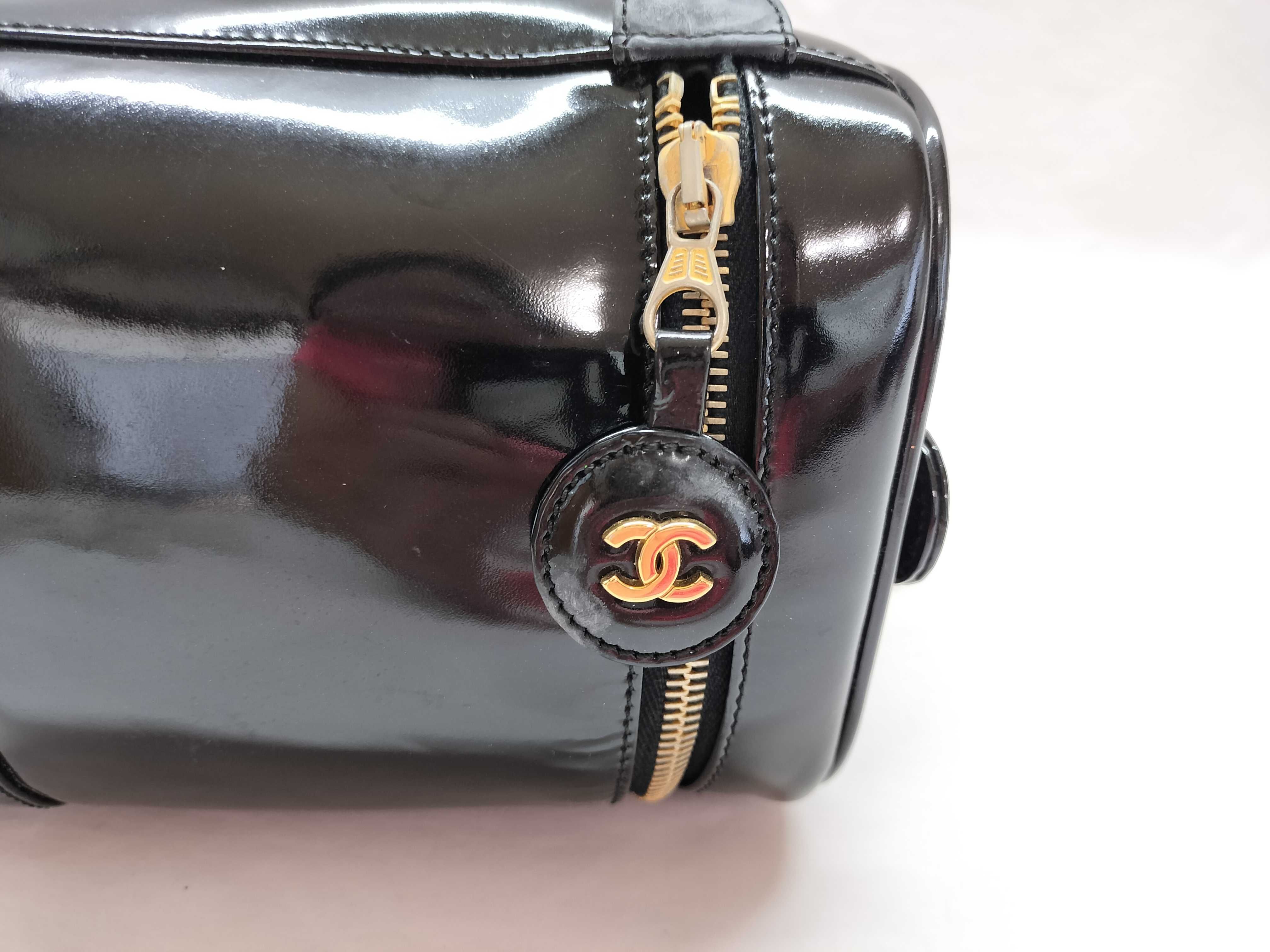 Enamel Large Coco Vanity Bag — view 5