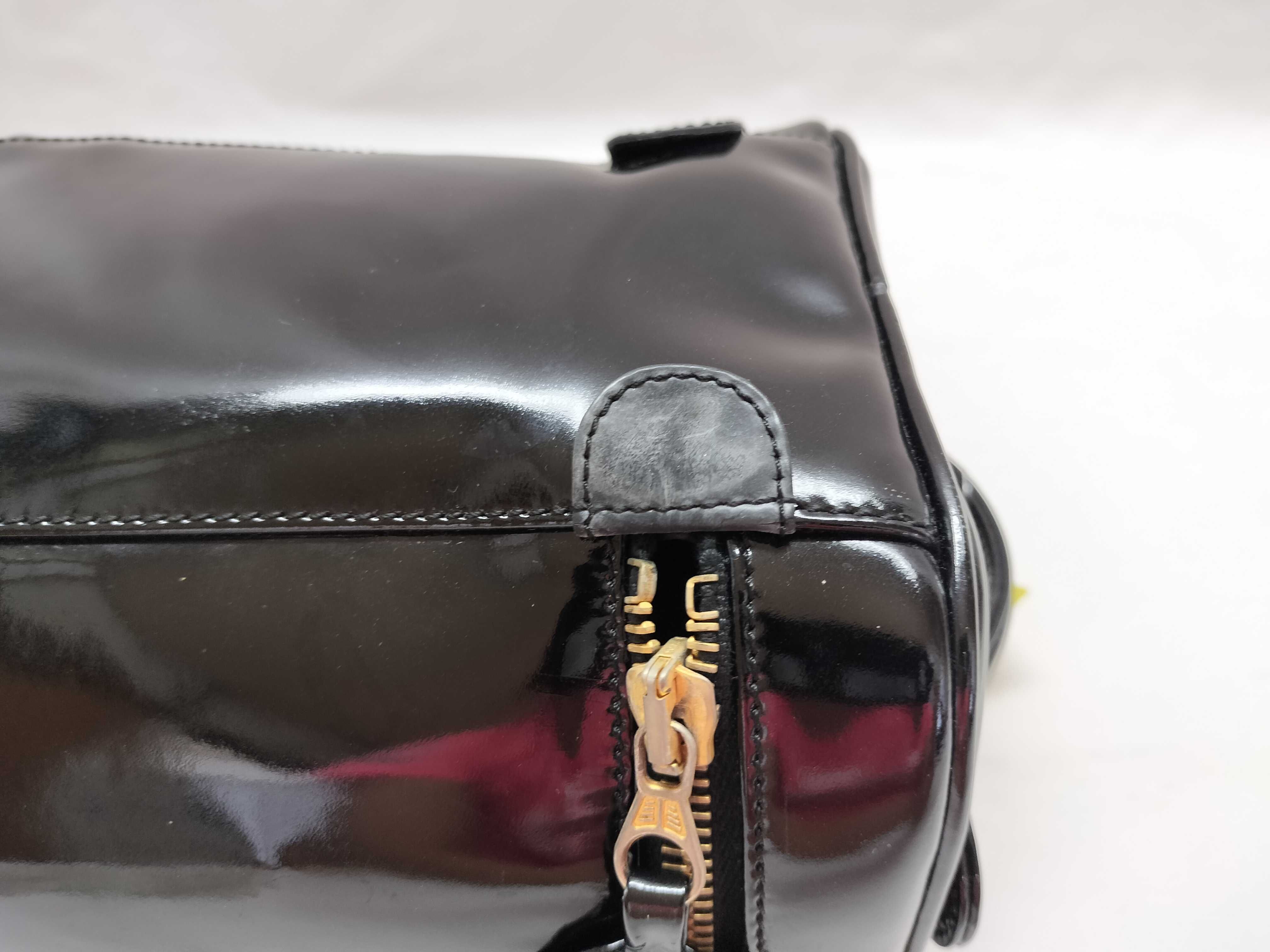 Enamel Large Coco Vanity Bag — view 6