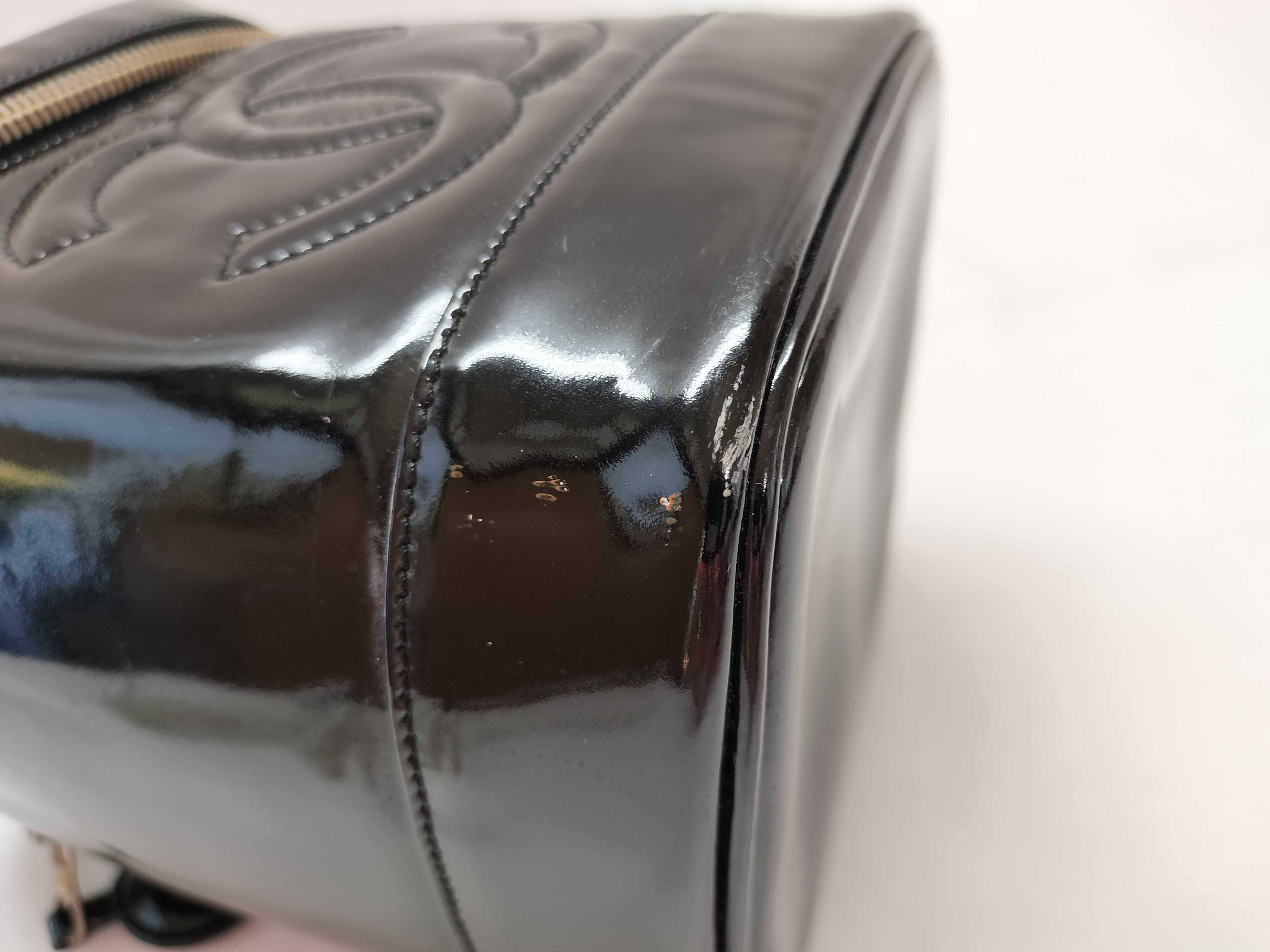 Enamel Large Coco Vanity Bag — view 9