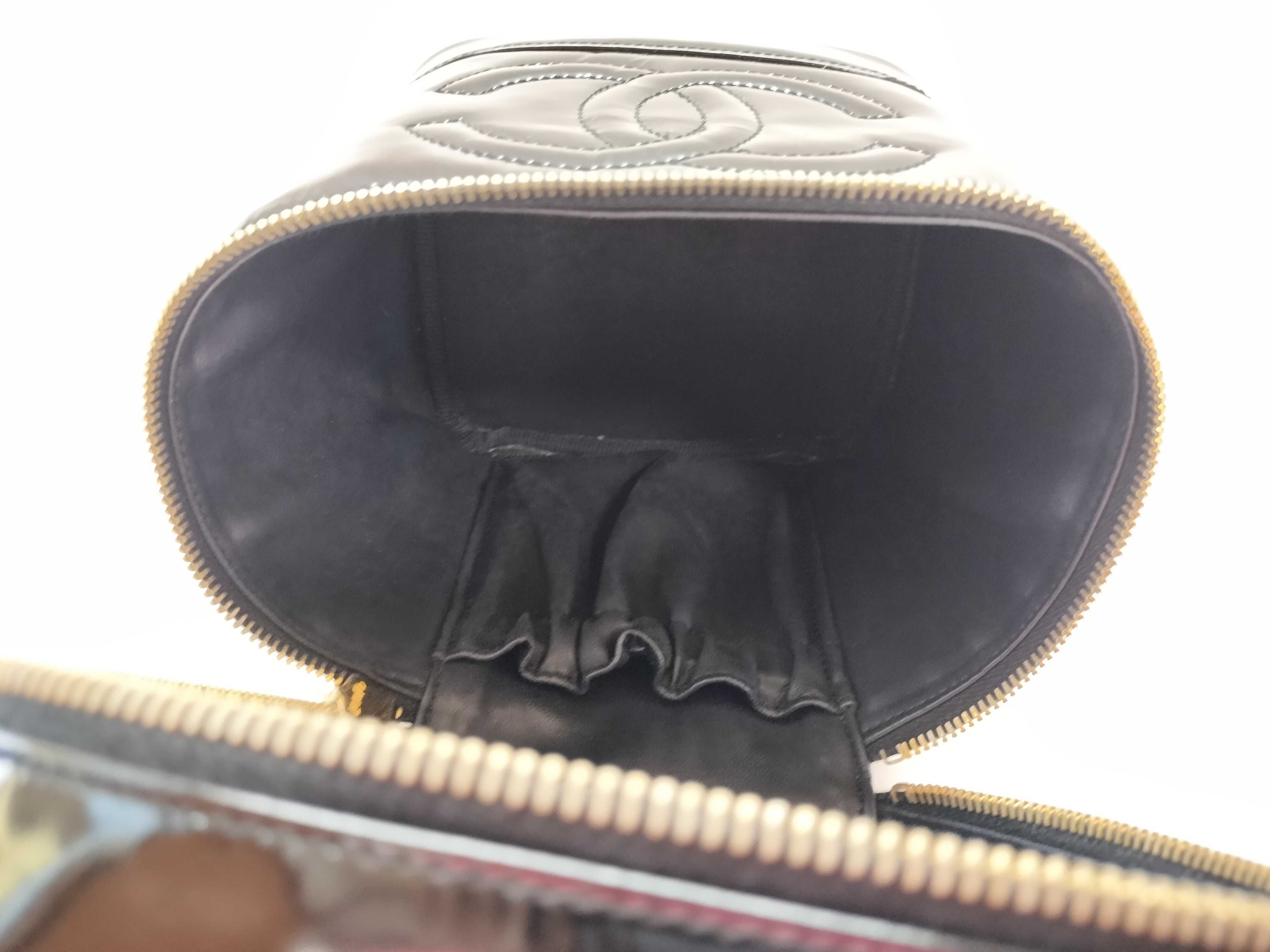 Enamel Large Coco Vanity Bag — view 10