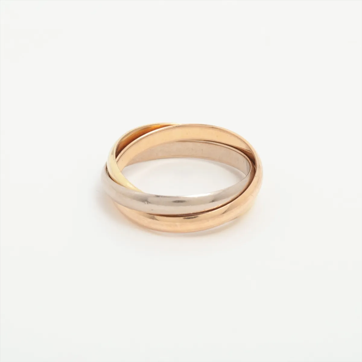 Trinity Ring 750 (YG x PG x WG) 5.4g 54 MCY695 — view 2