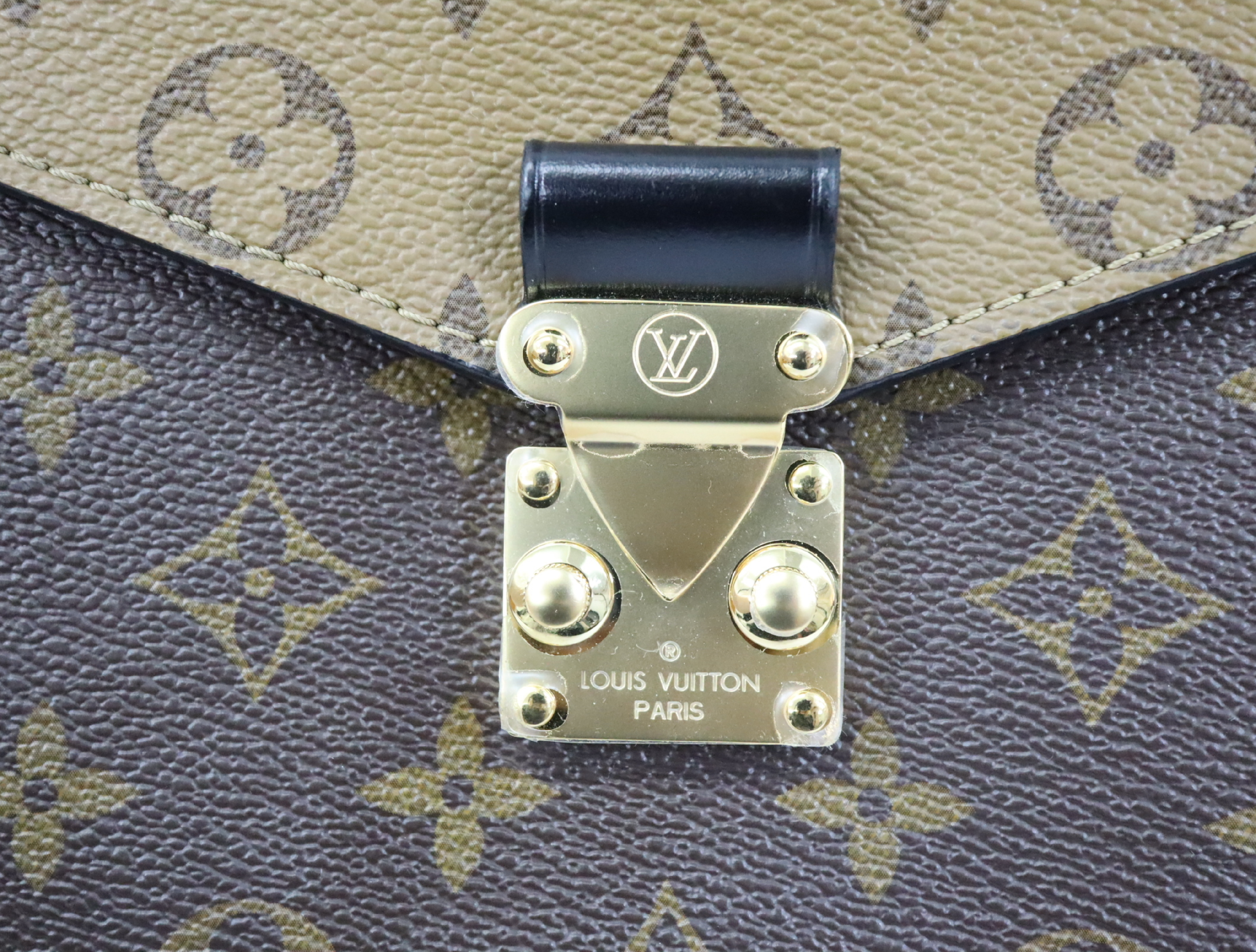 Monogram Reverse Pochette Metis MM M44876 Brown (RFID detected) Shoulder Bag — view 12