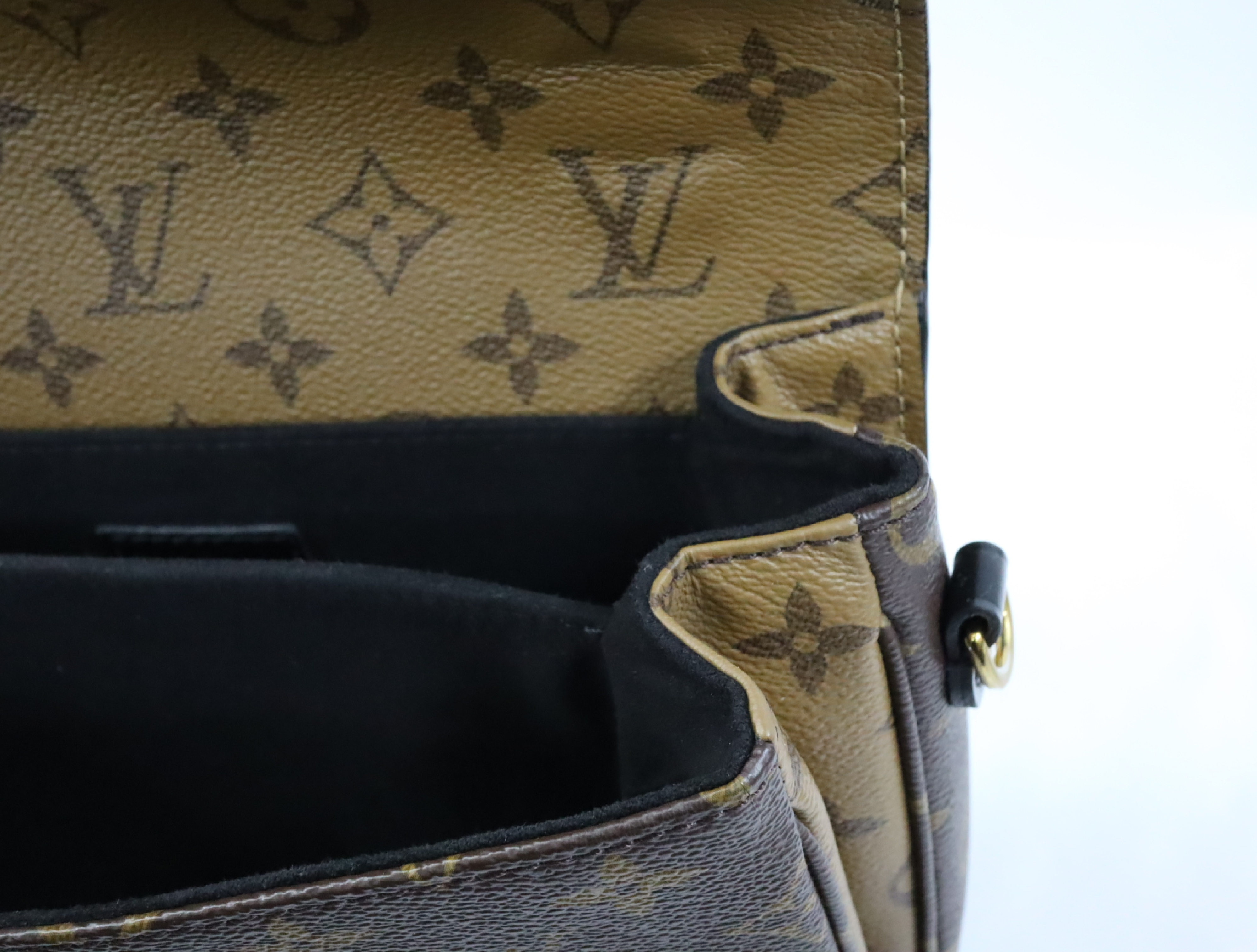 Monogram Reverse Pochette Metis MM M44876 Brown (RFID detected) Shoulder Bag — view 15