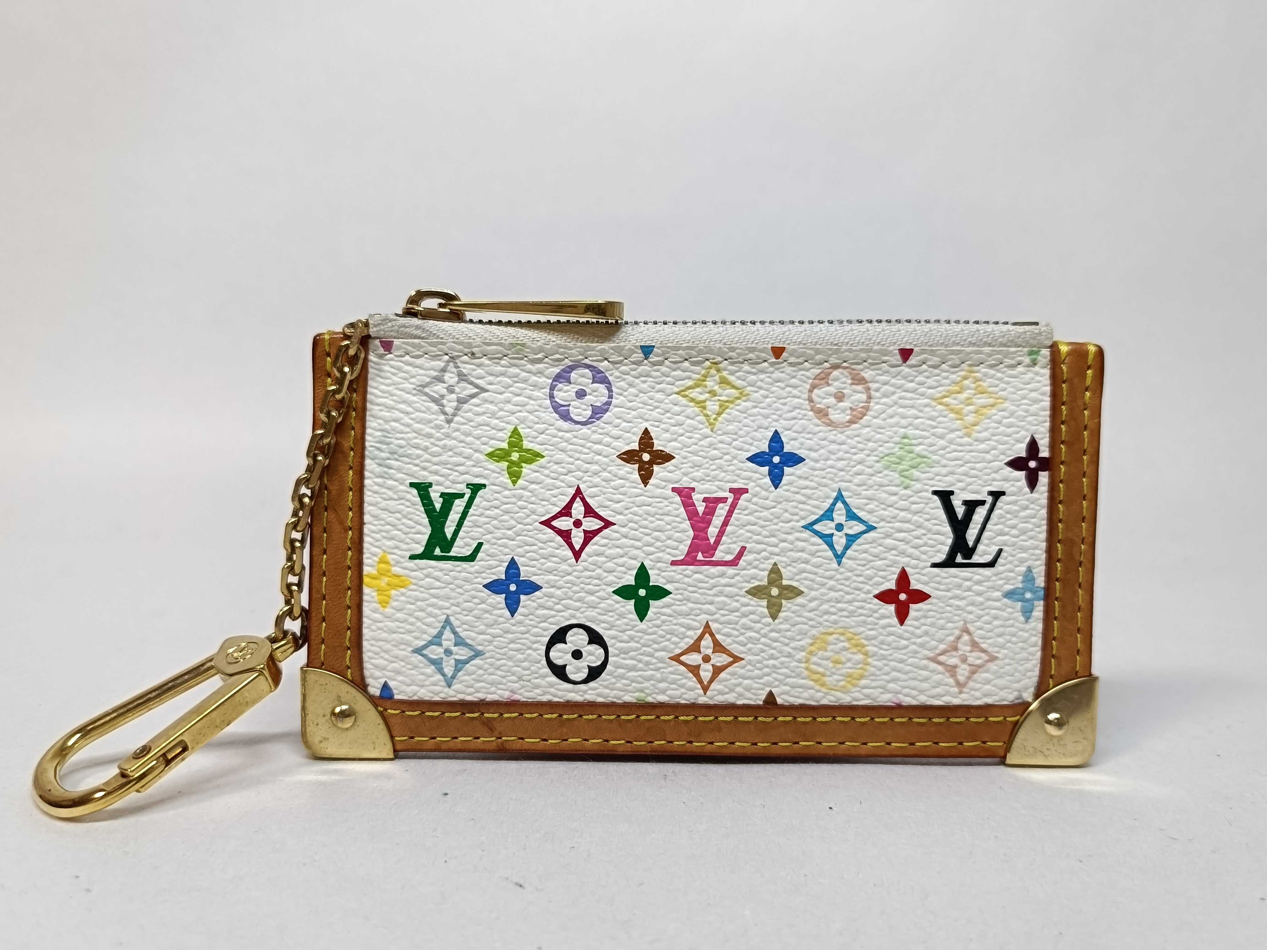 Monogram Multicolor M92655 Multicolor Pochette Clé Coin Case