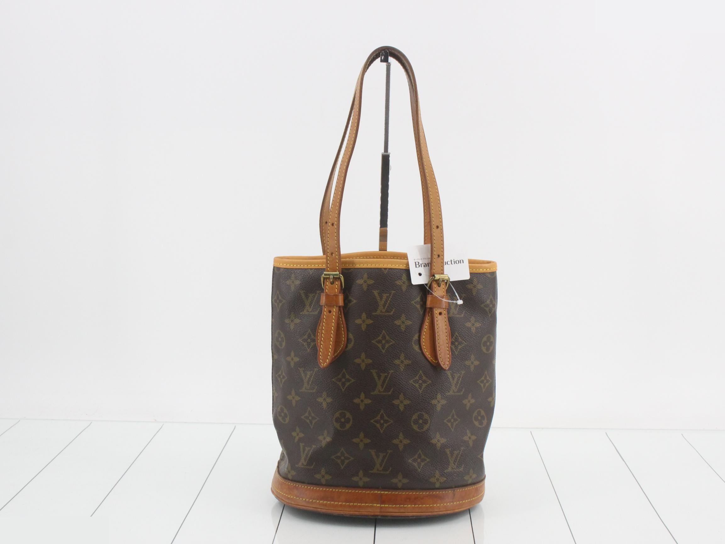 Monogram Shoulder Bag Bucket PM — view 2