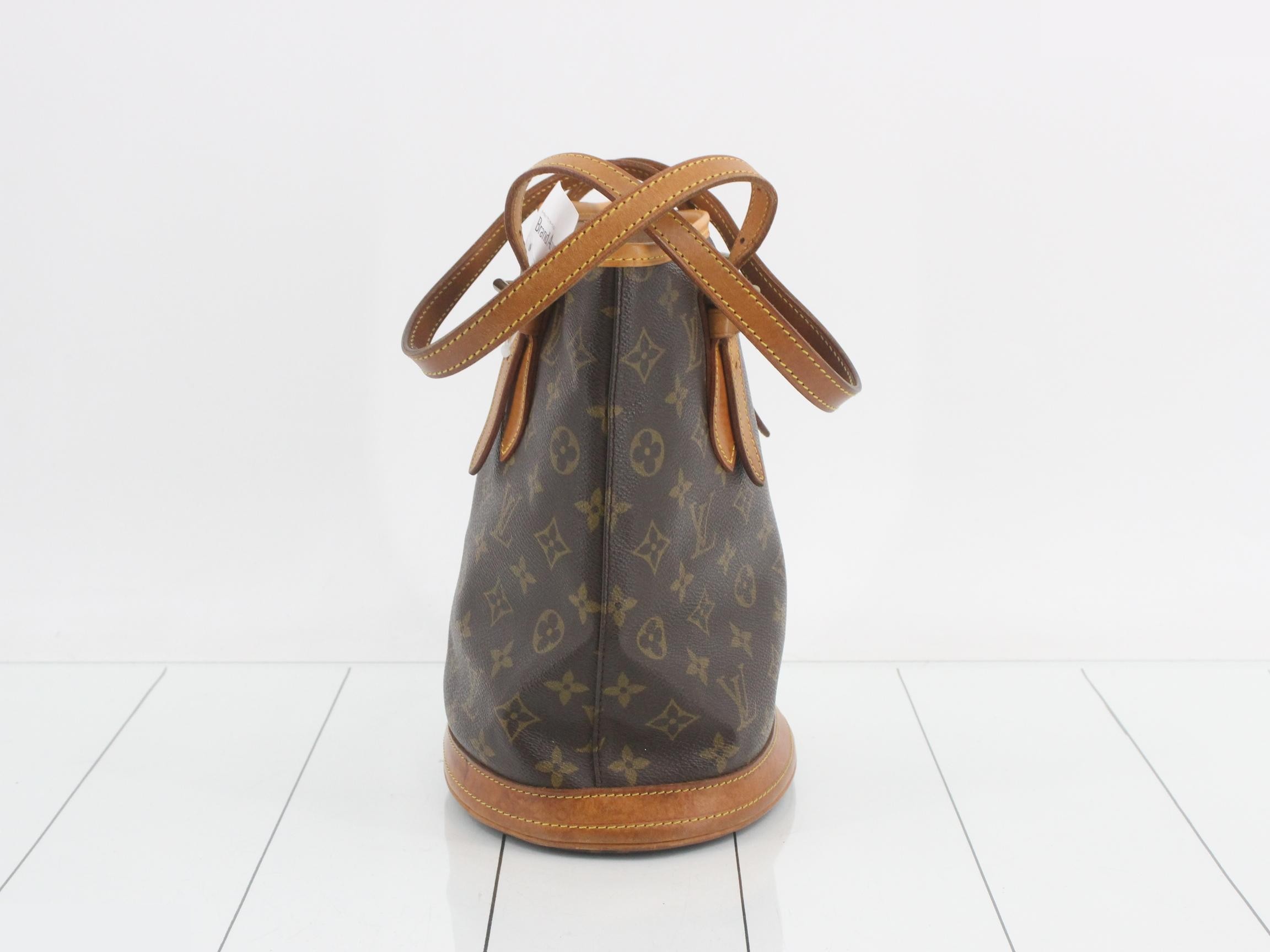 Monogram Shoulder Bag Bucket PM — view 4