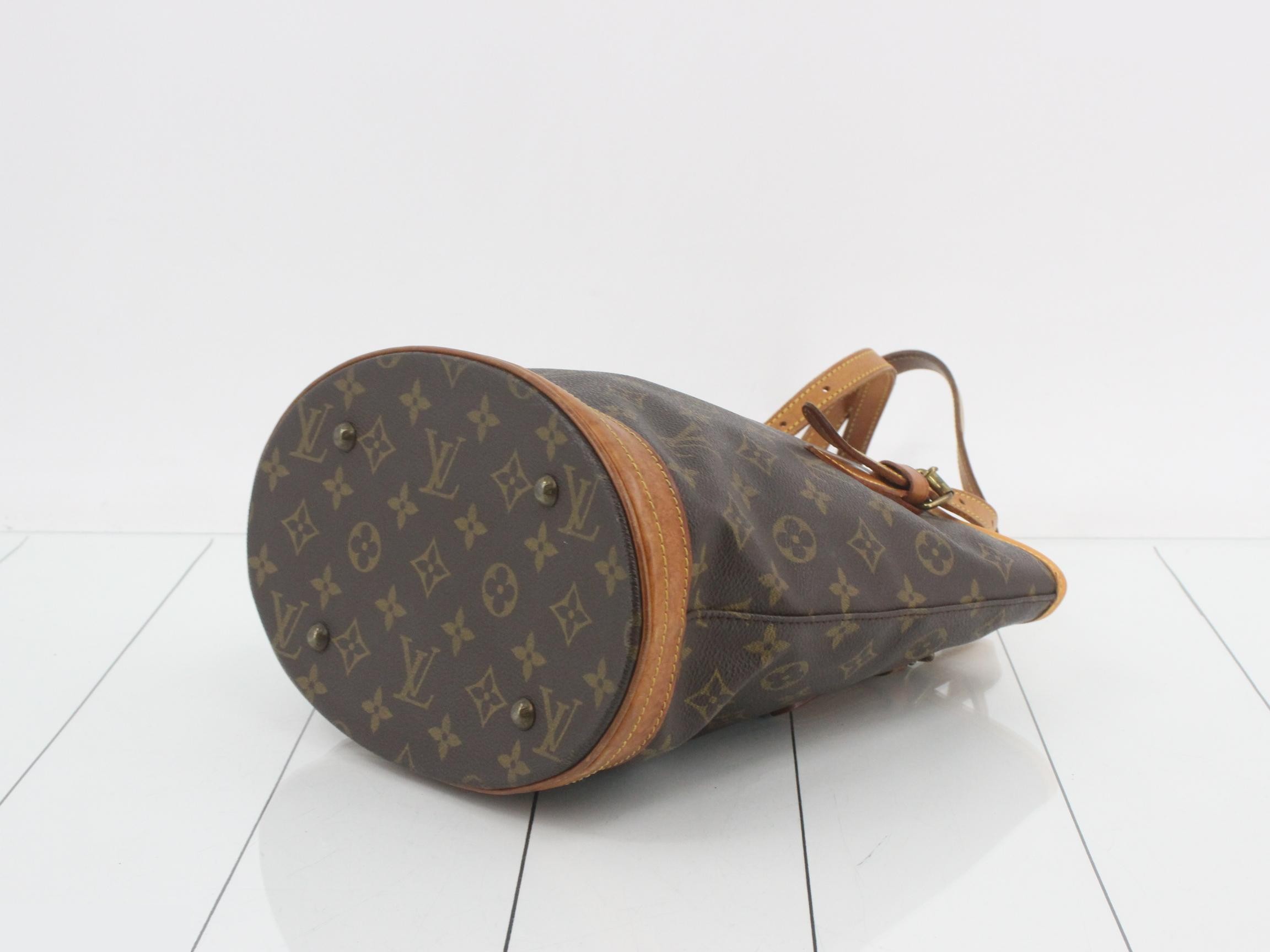 Monogram Shoulder Bag Bucket PM — view 6