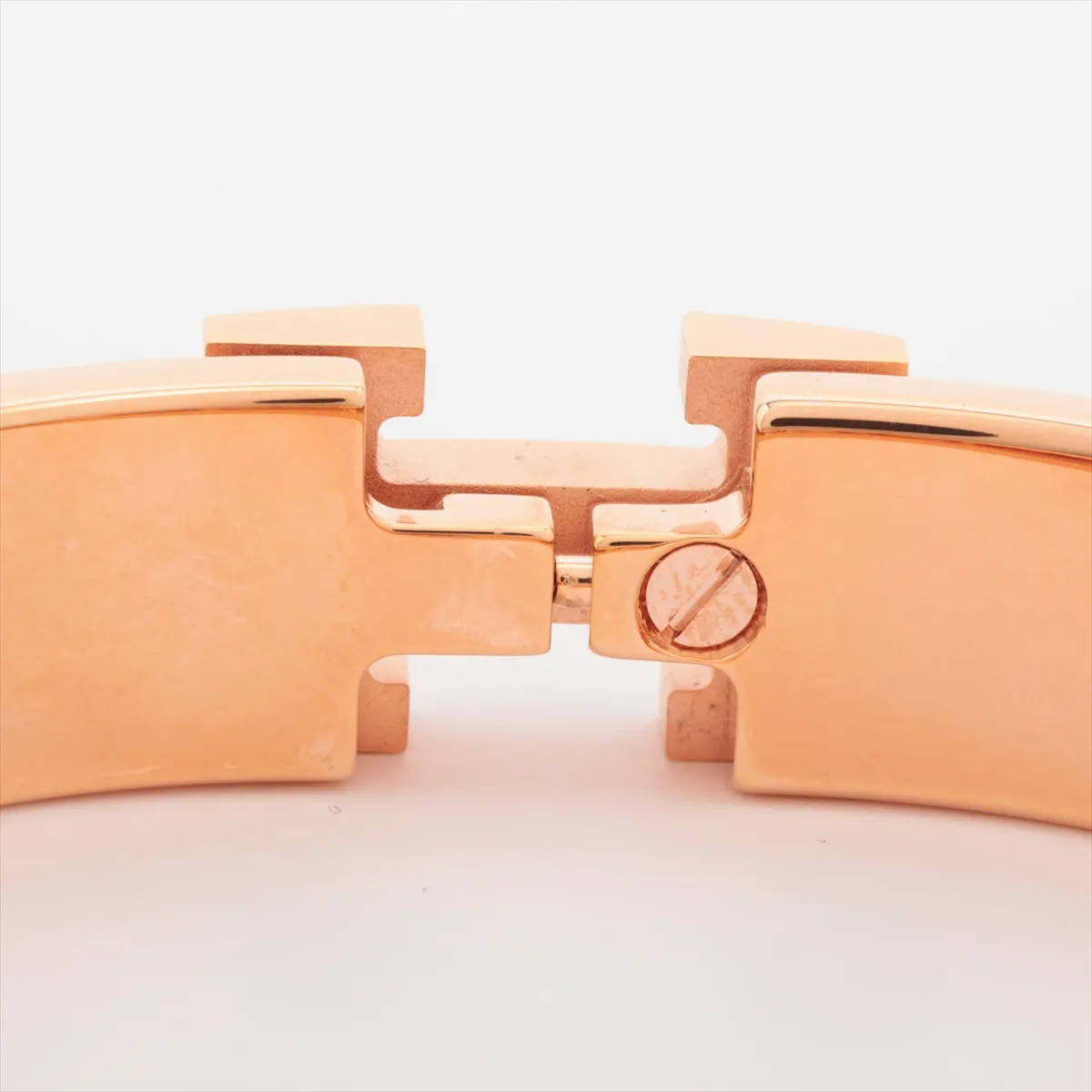 Click H Fan ST0273 Bangle GP Pink Gold x Marron Glace — view 4
