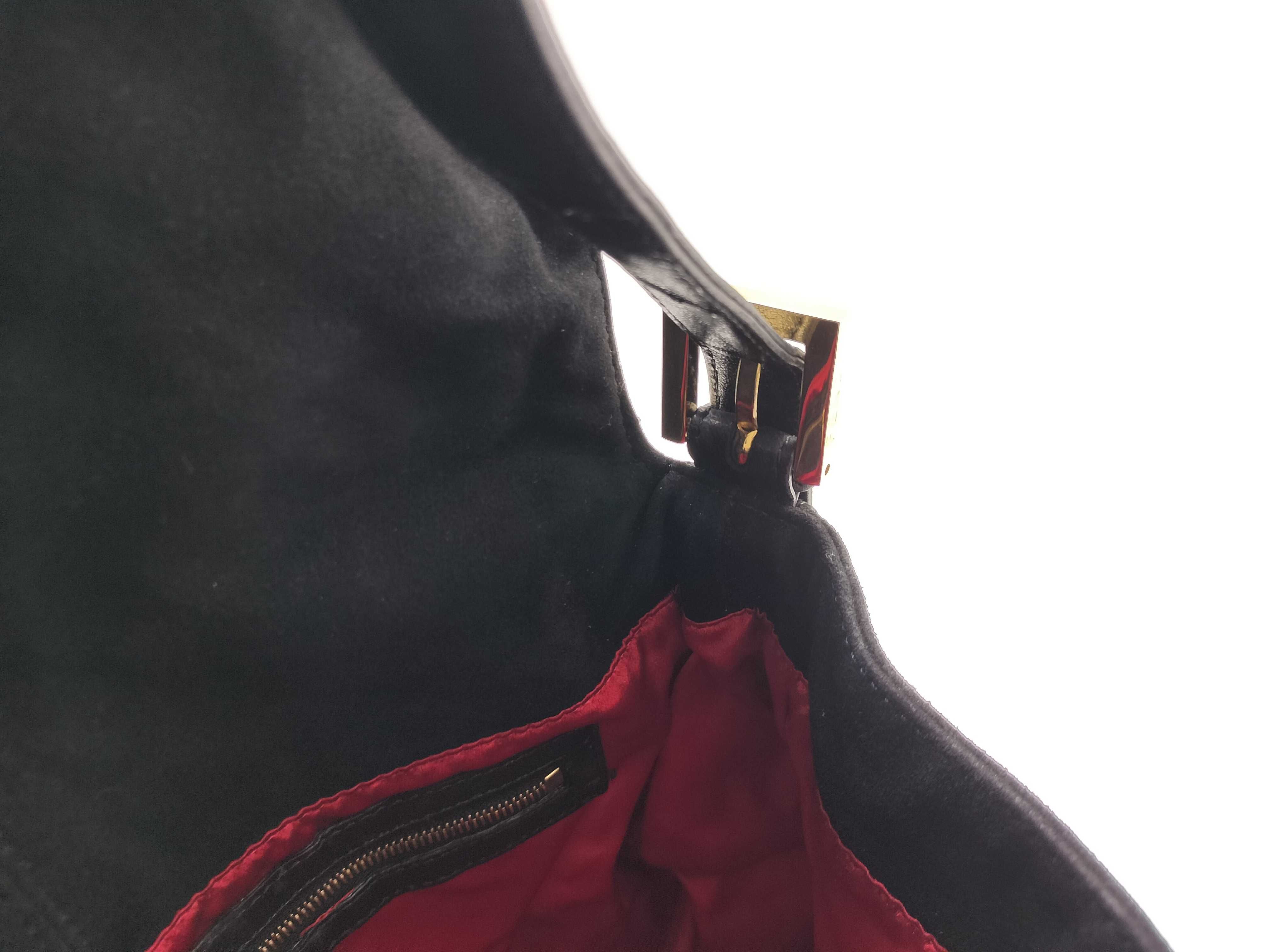 Mamma Fendi Suede Mamma Bucket Black Handbag — view 12