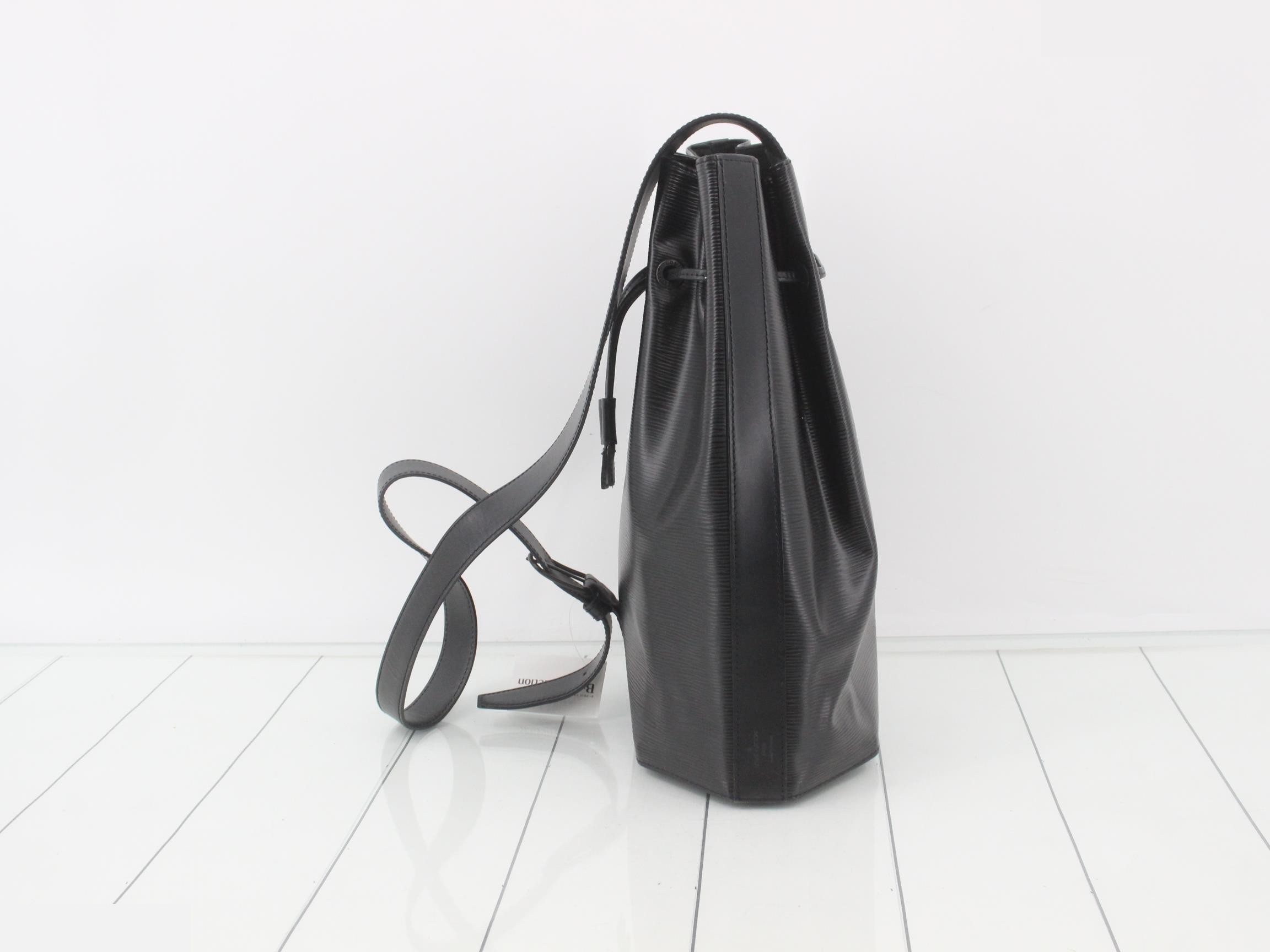 Epi Sac Ad Noir Shoulder Bag — view 4