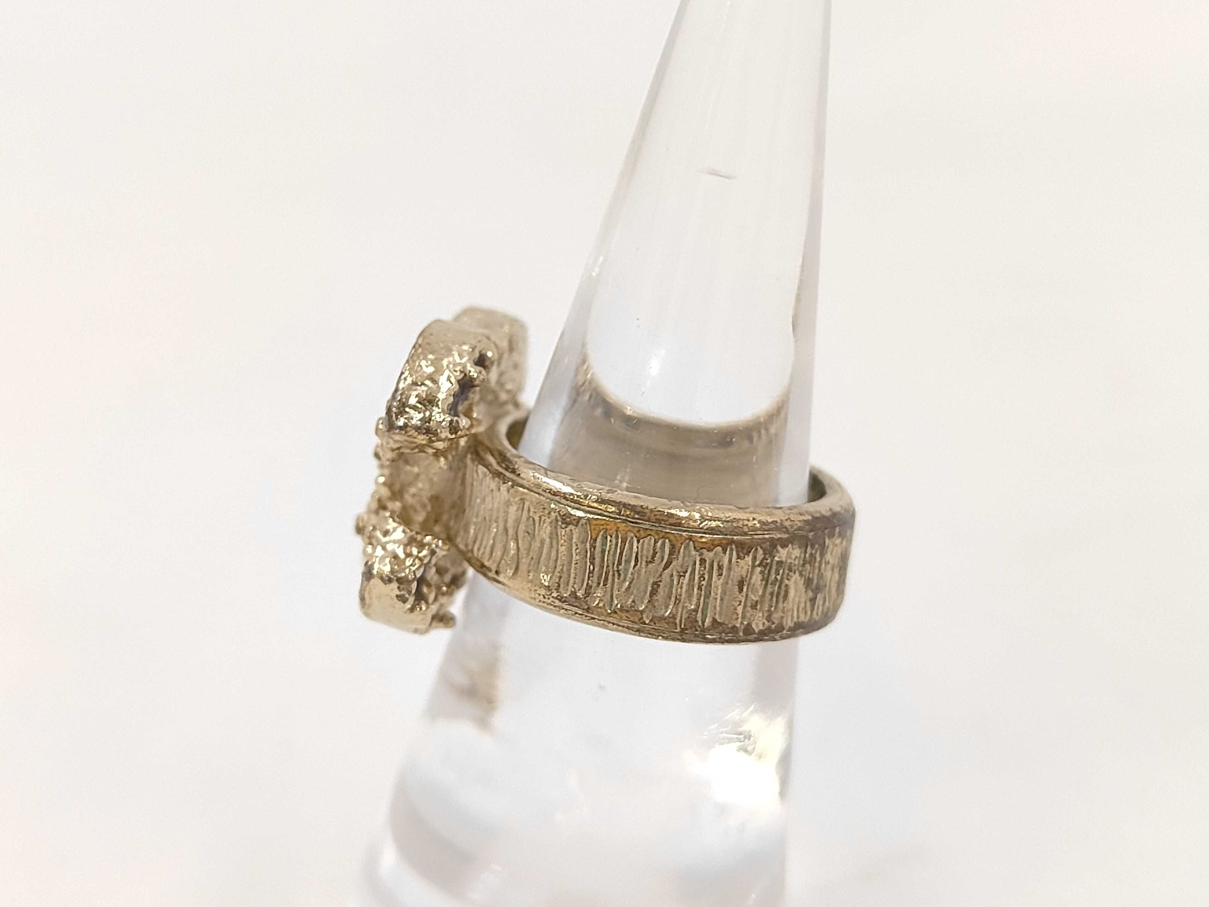 Coco Mark Rhinestone Ring, Size 10 — view 2