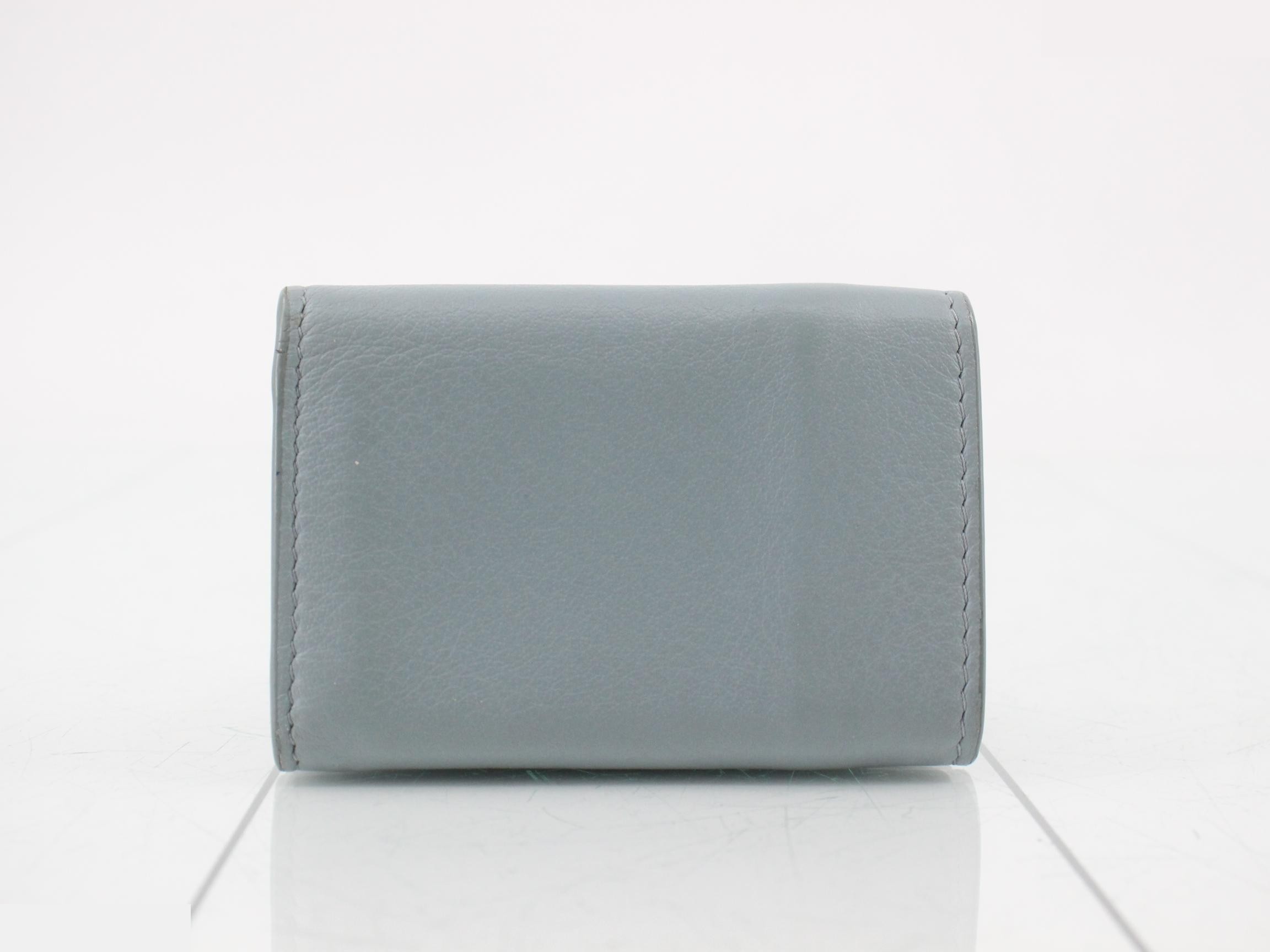 Paper wallet, mini, light blue — view 2