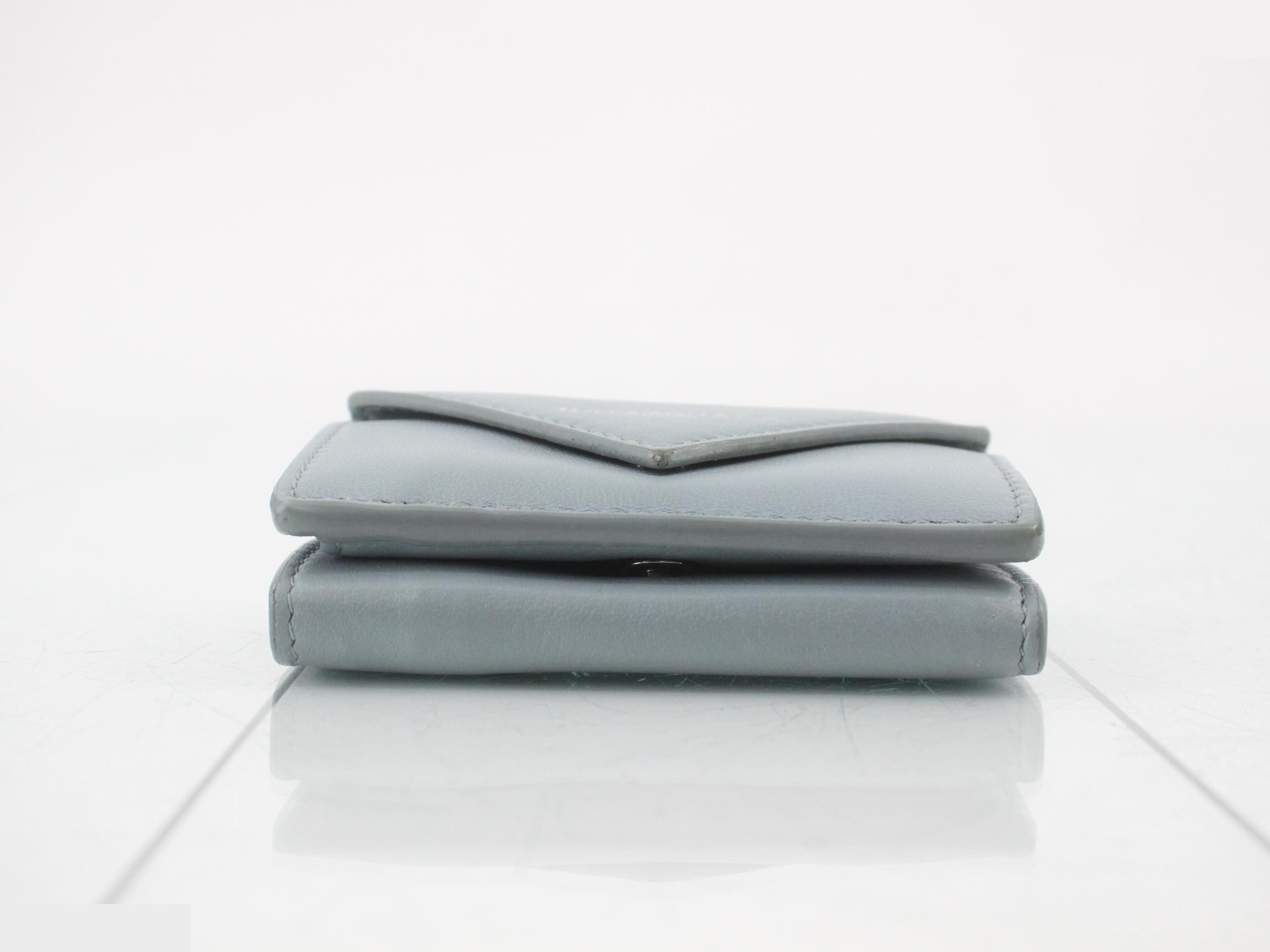 Paper wallet, mini, light blue — view 3