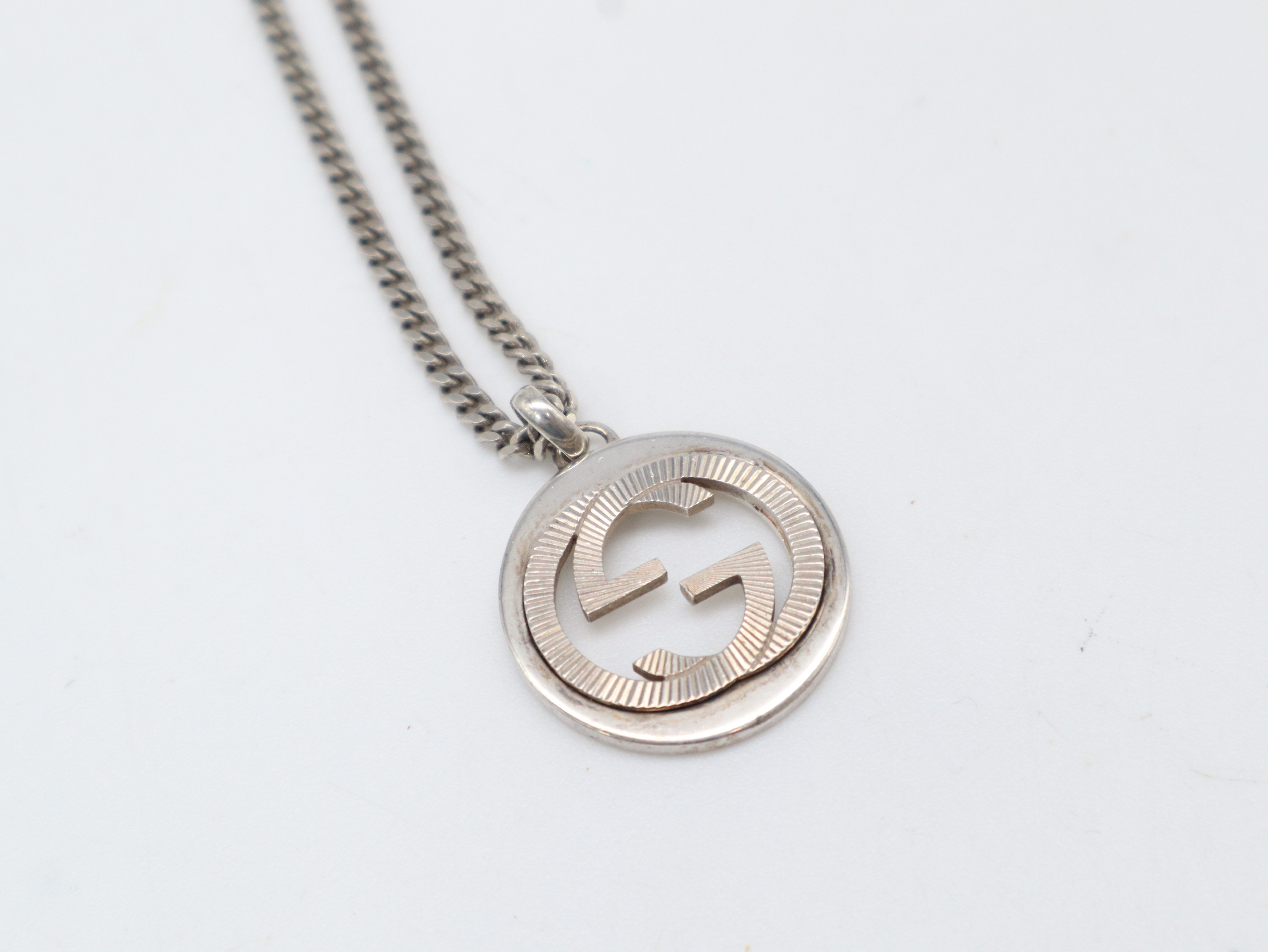 SV925 Interlocking G Necklace 17.3g — view 3