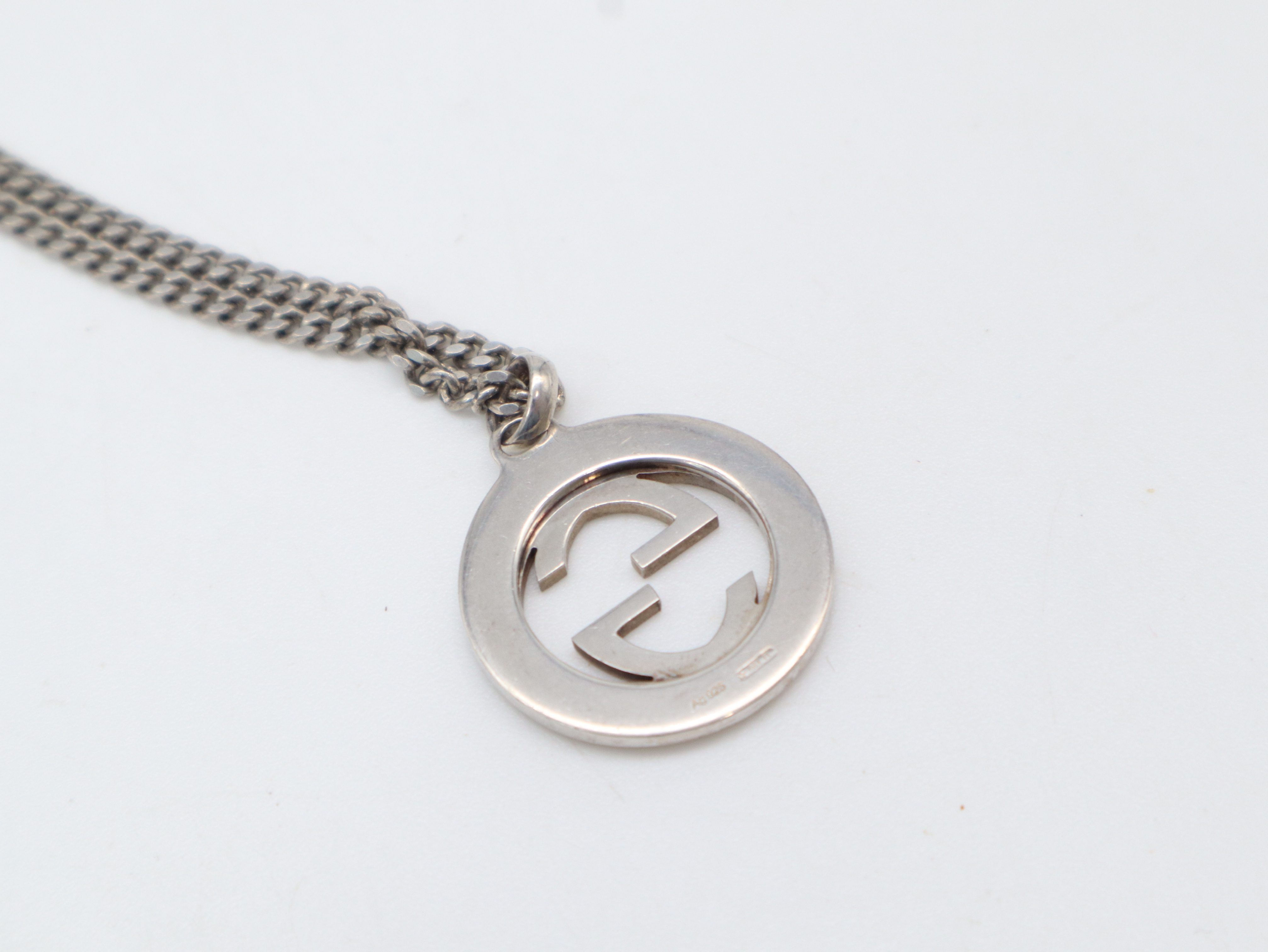SV925 Interlocking G Necklace 17.3g — view 4