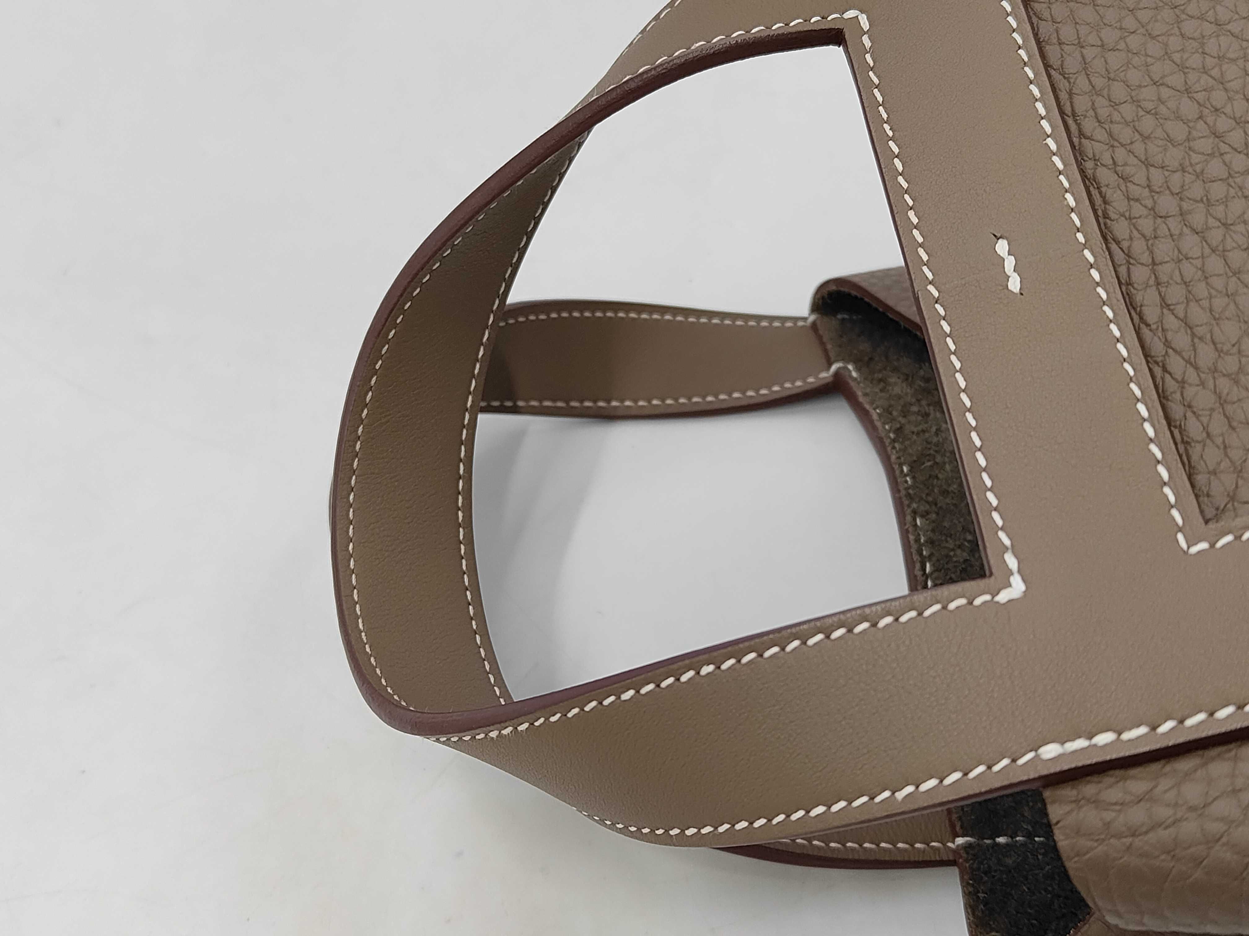In the Loop 23 Etoupe Silver Hardware K Stamp Handbag — view 3