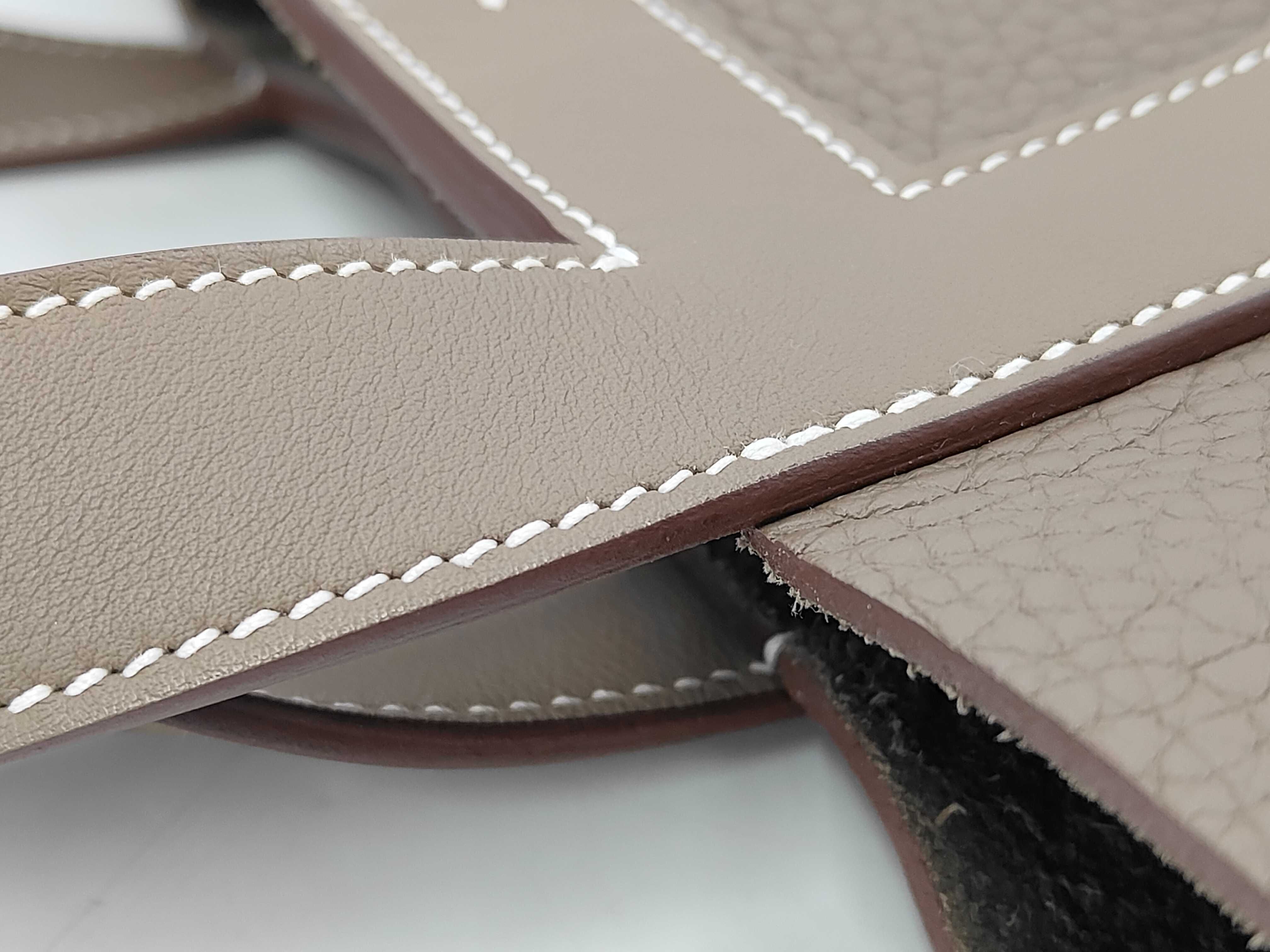 In the Loop 23 Etoupe Silver Hardware K Stamp Handbag — view 5