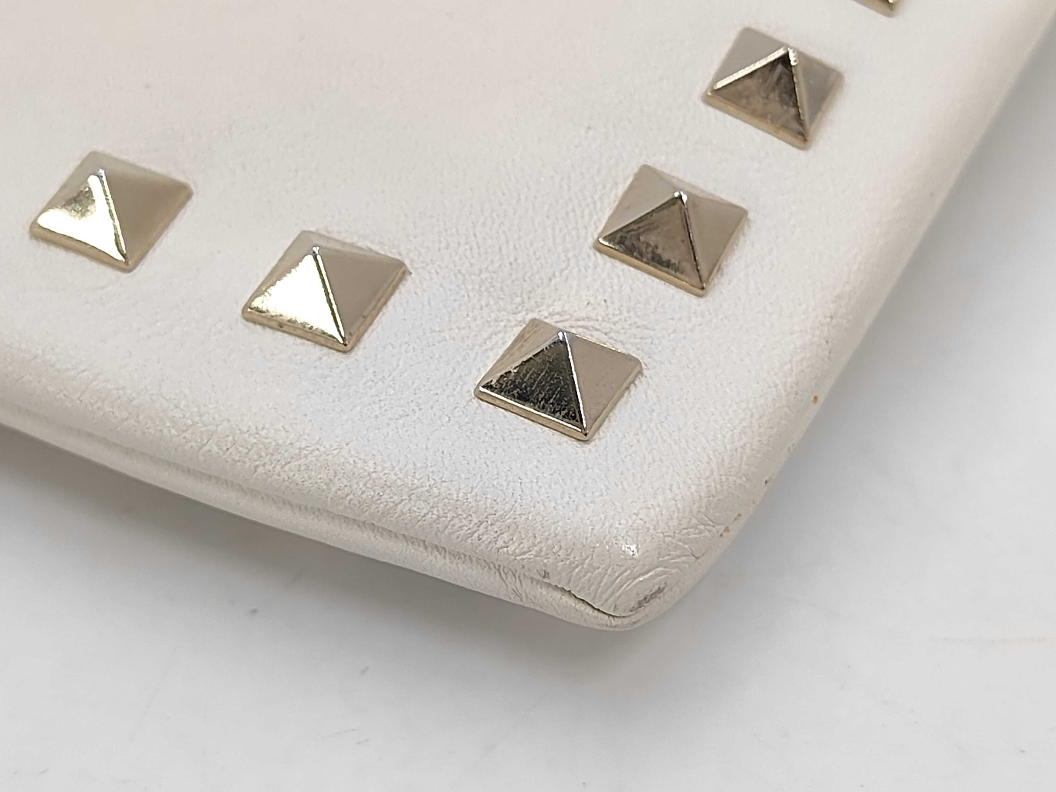 BAG LEATHER CLUTCH STUDS WRISTLET Clutch Bag — view 3