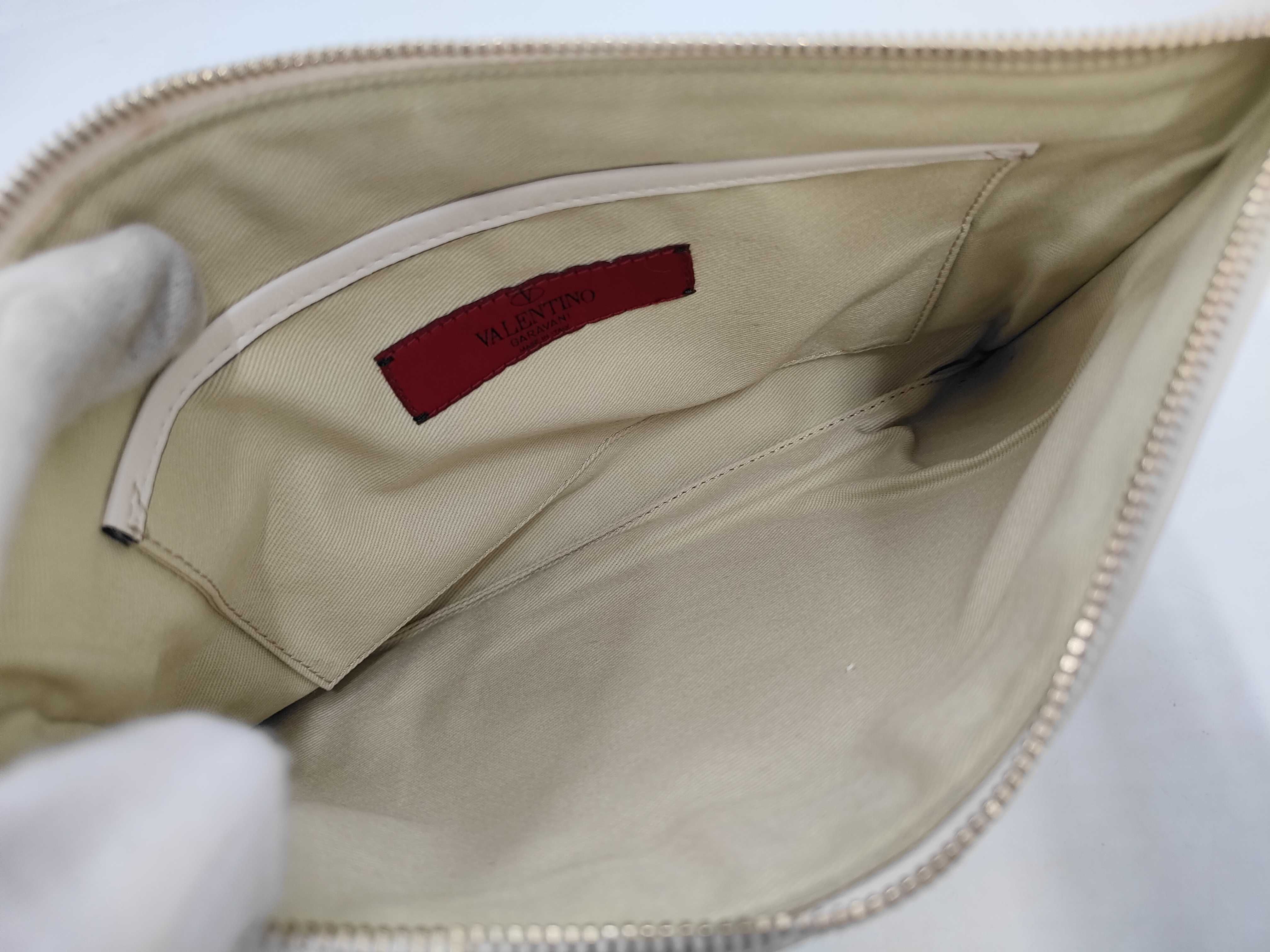 BAG LEATHER CLUTCH STUDS WRISTLET Clutch Bag — view 7