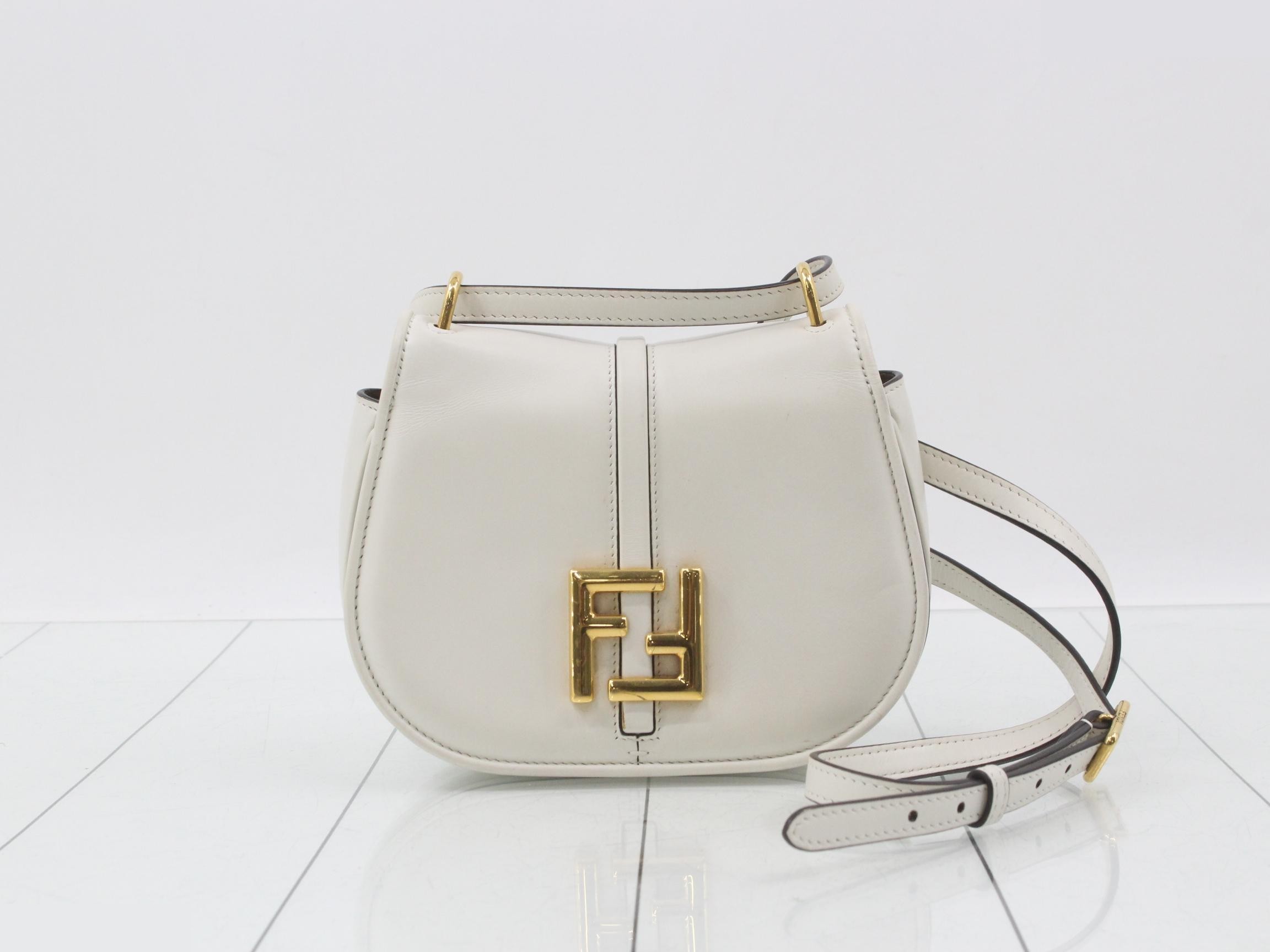 Common Small Shoulder Bag, White