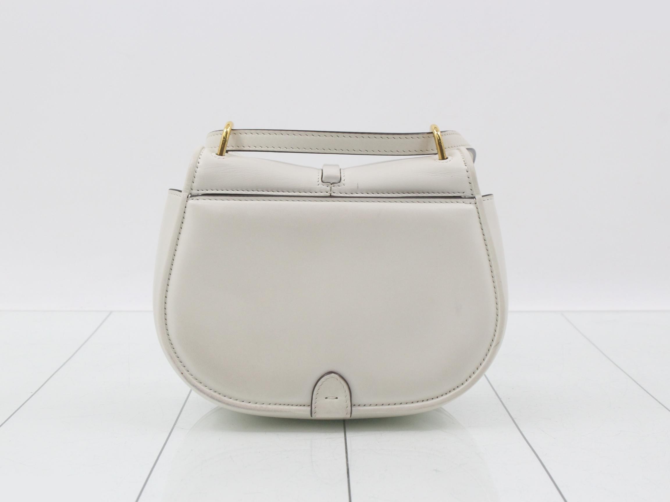 Common Small Shoulder Bag, White — view 2