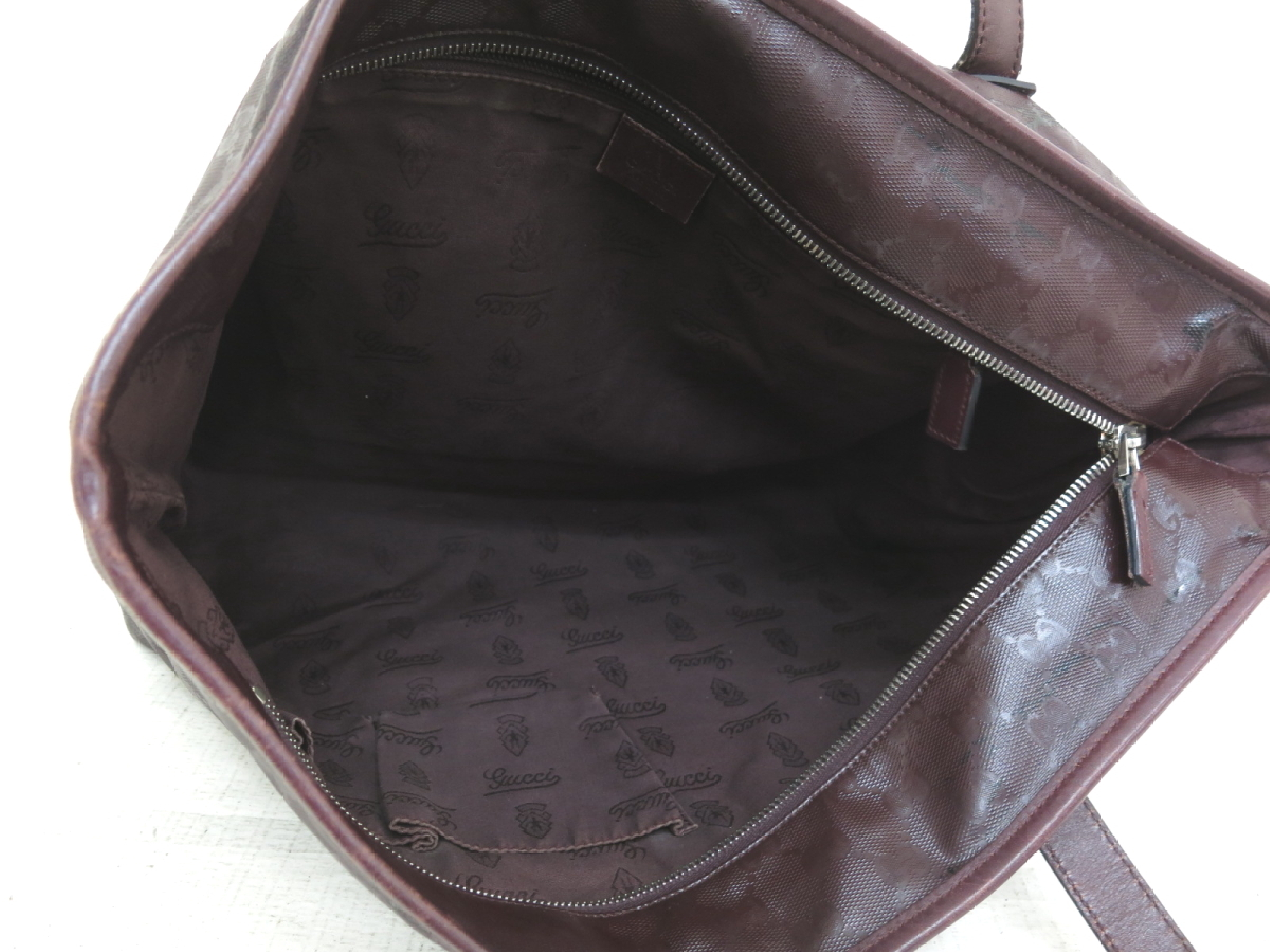 GG Imprime Calfskin Tote Bag — view 7