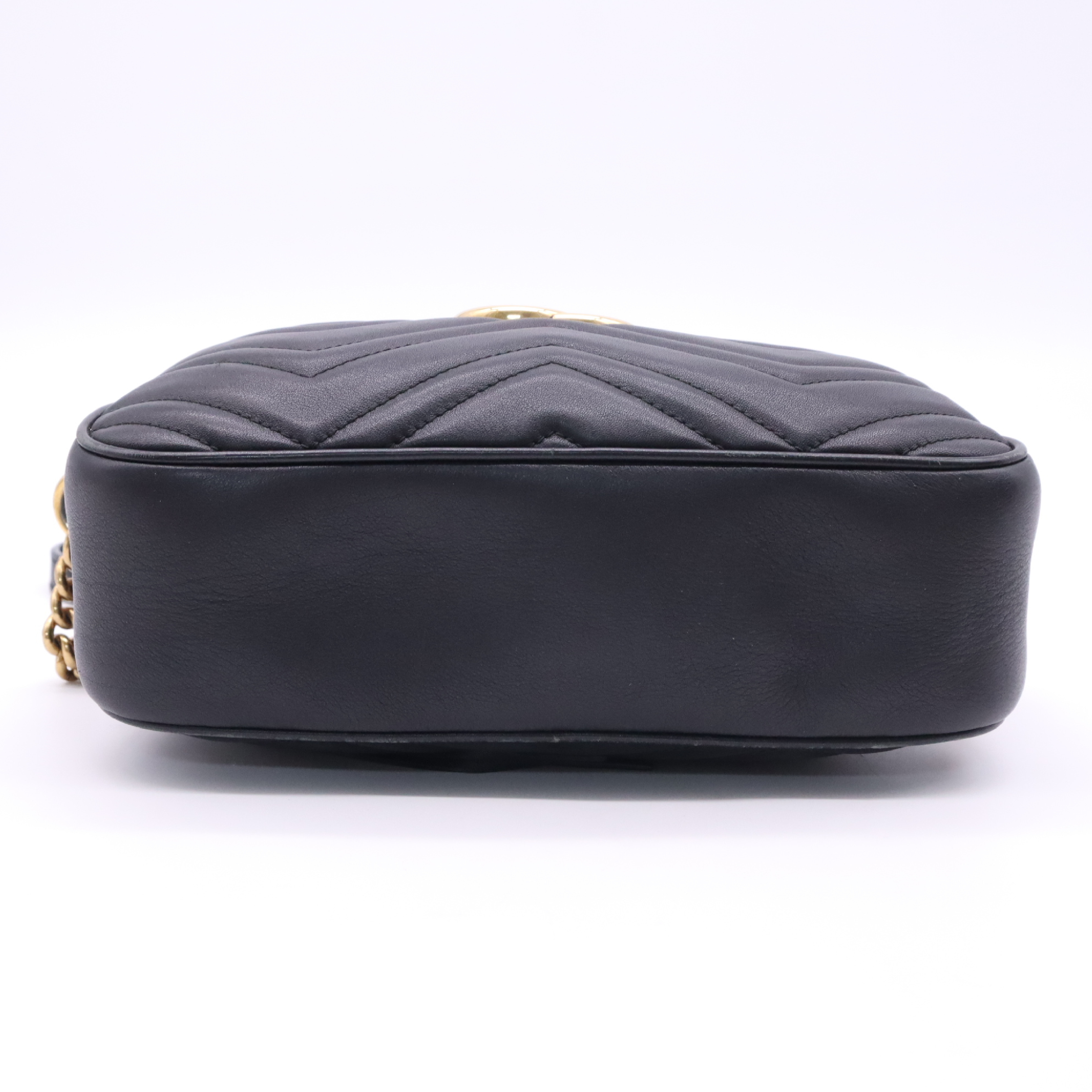 447632GG Marmont Small Black Shoulder Bag with Dust Bag — view 5