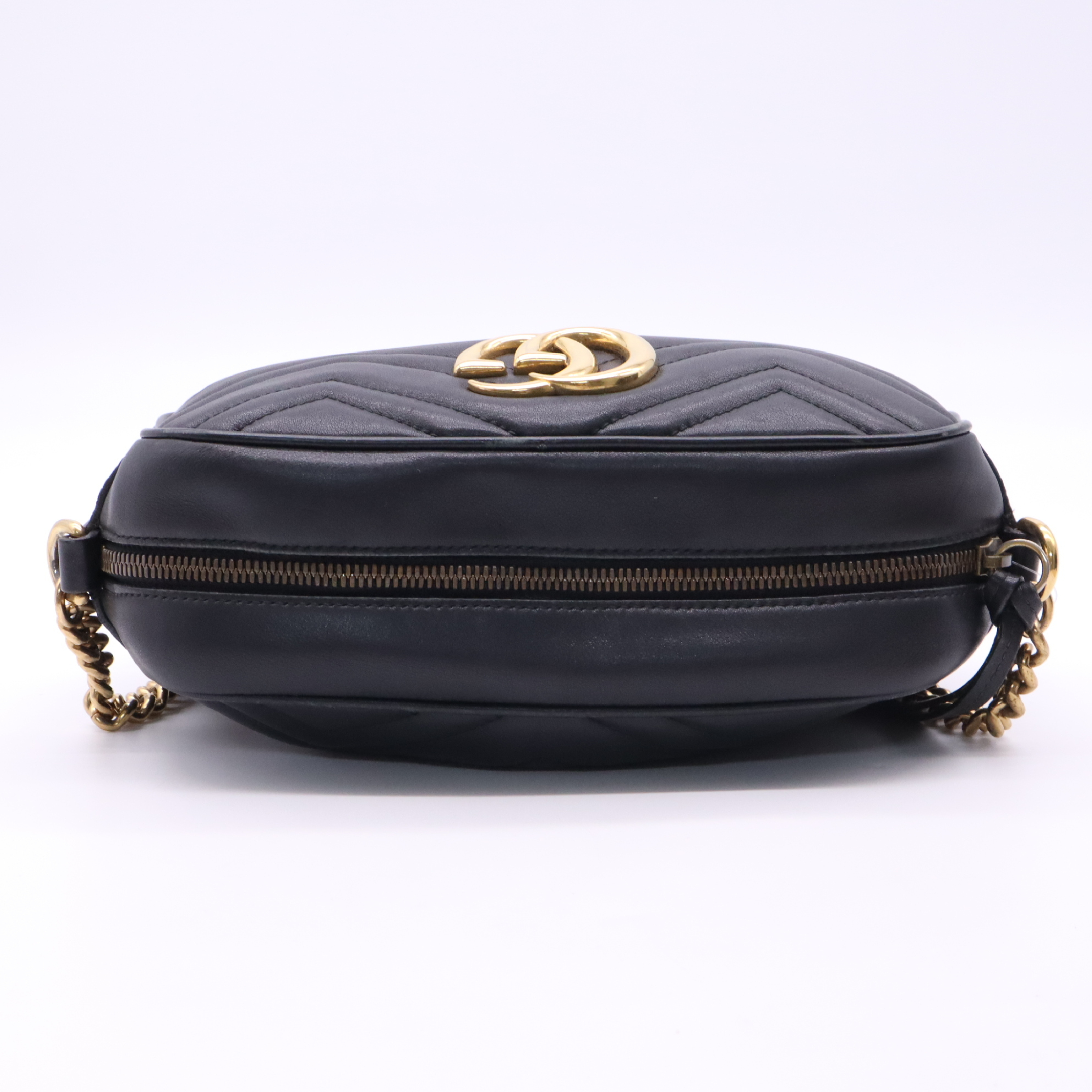 447632GG Marmont Small Black Shoulder Bag with Dust Bag — view 6
