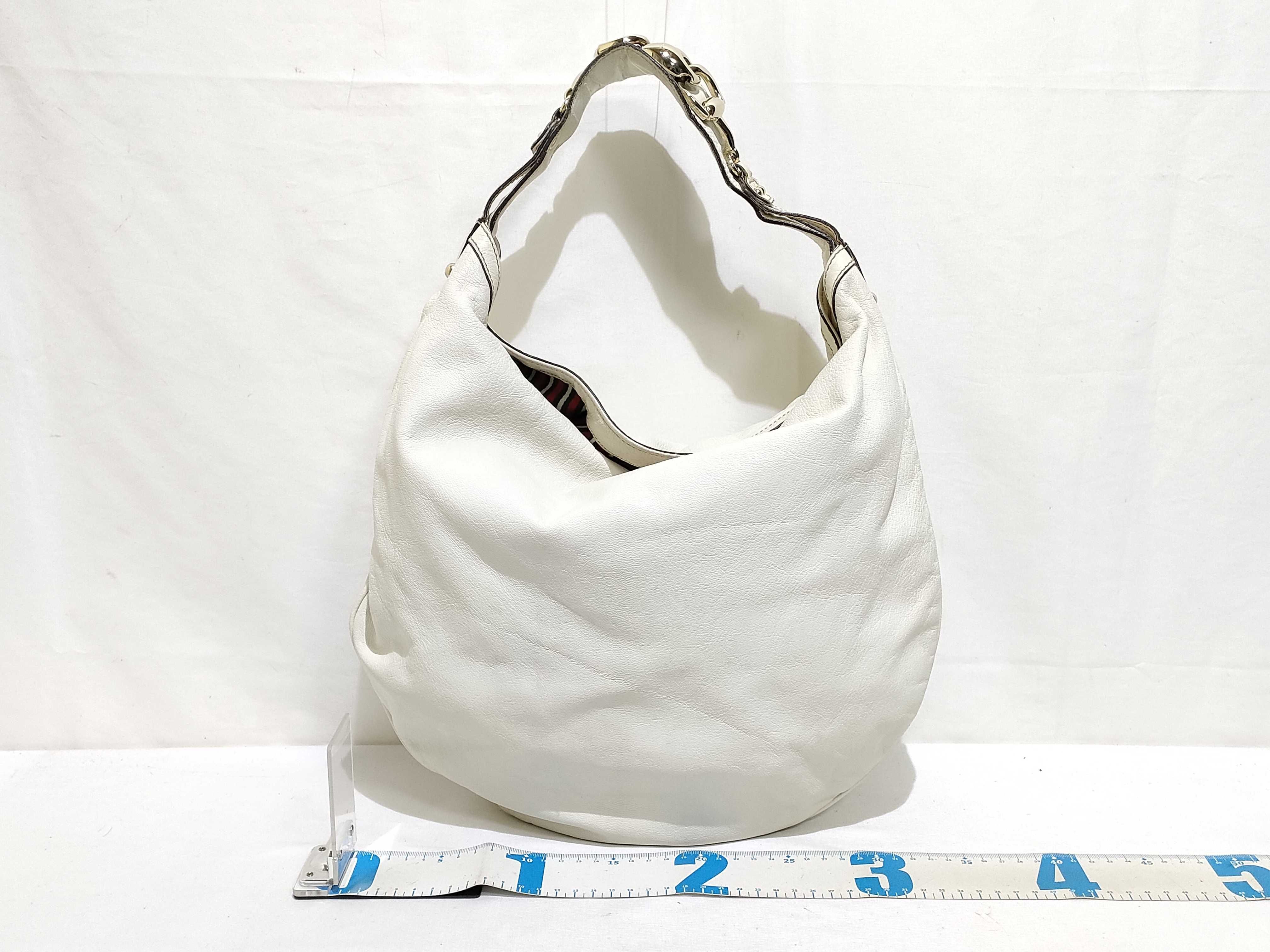 Horsebit Leather One-Shoulder Bag (Shoulder Bag) — view 2