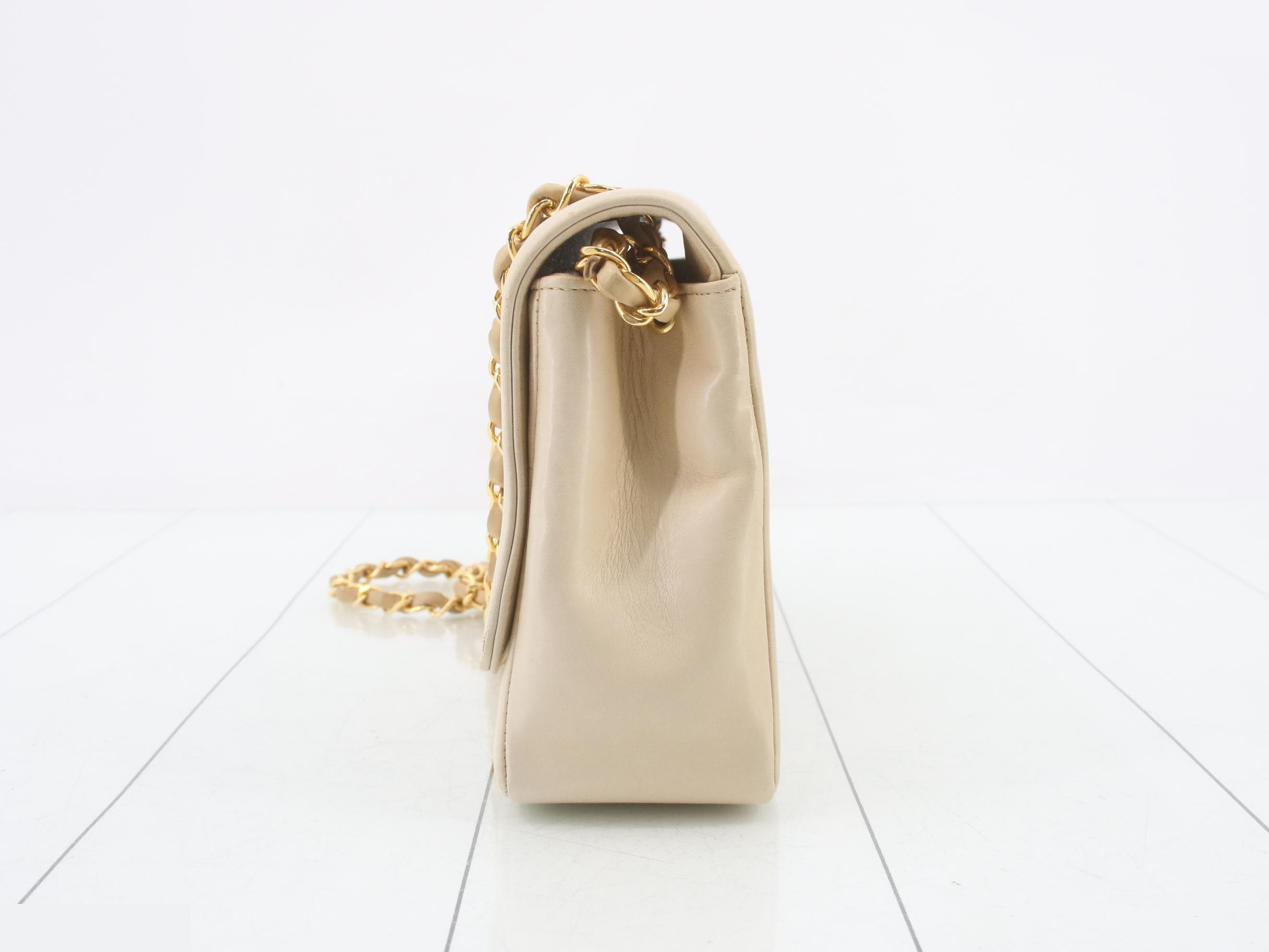 Mademoiselle Lamb Chain Shoulder Bag (with sticker card) — view 3