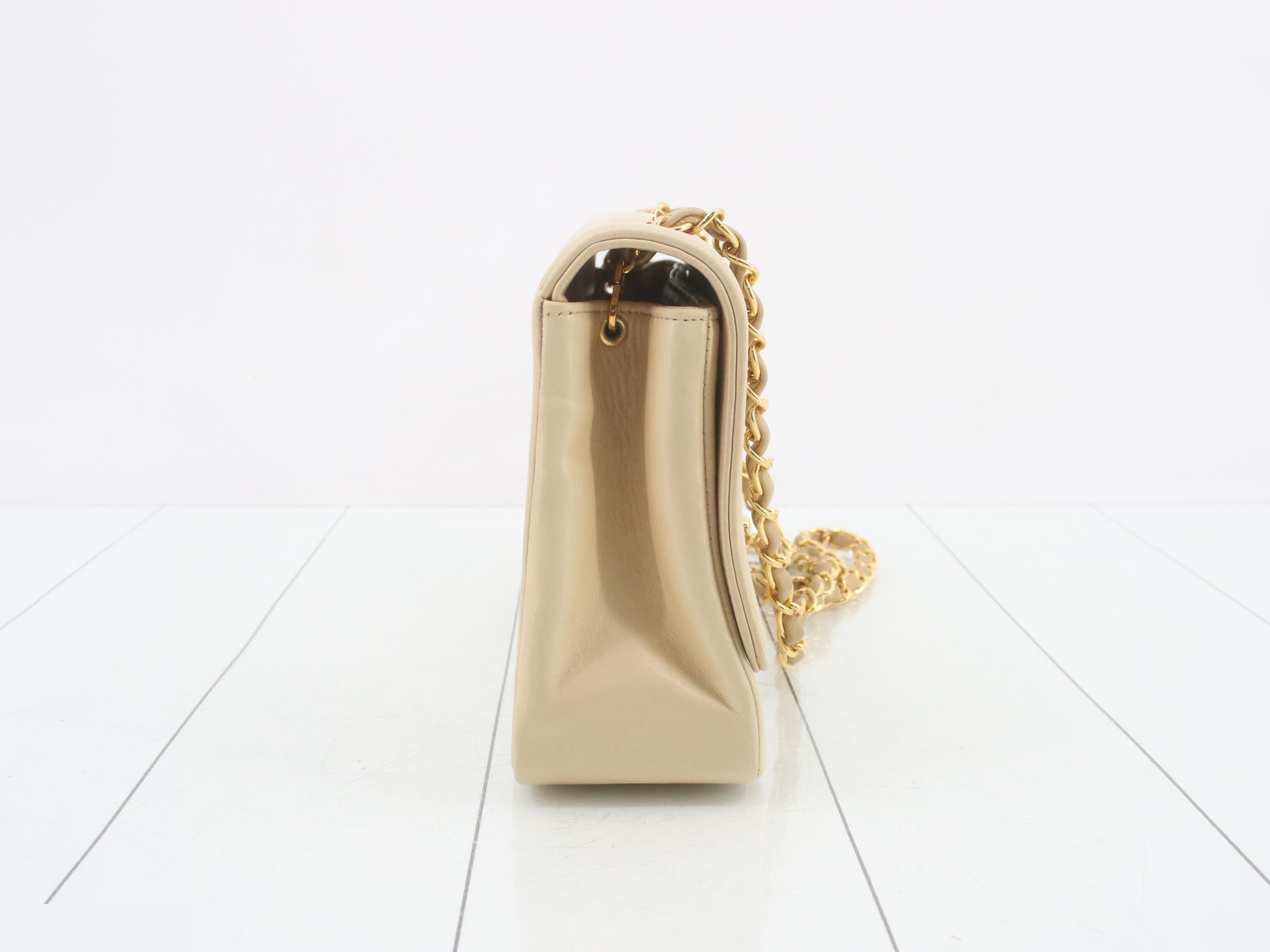Mademoiselle Lamb Chain Shoulder Bag (with sticker card) — view 4