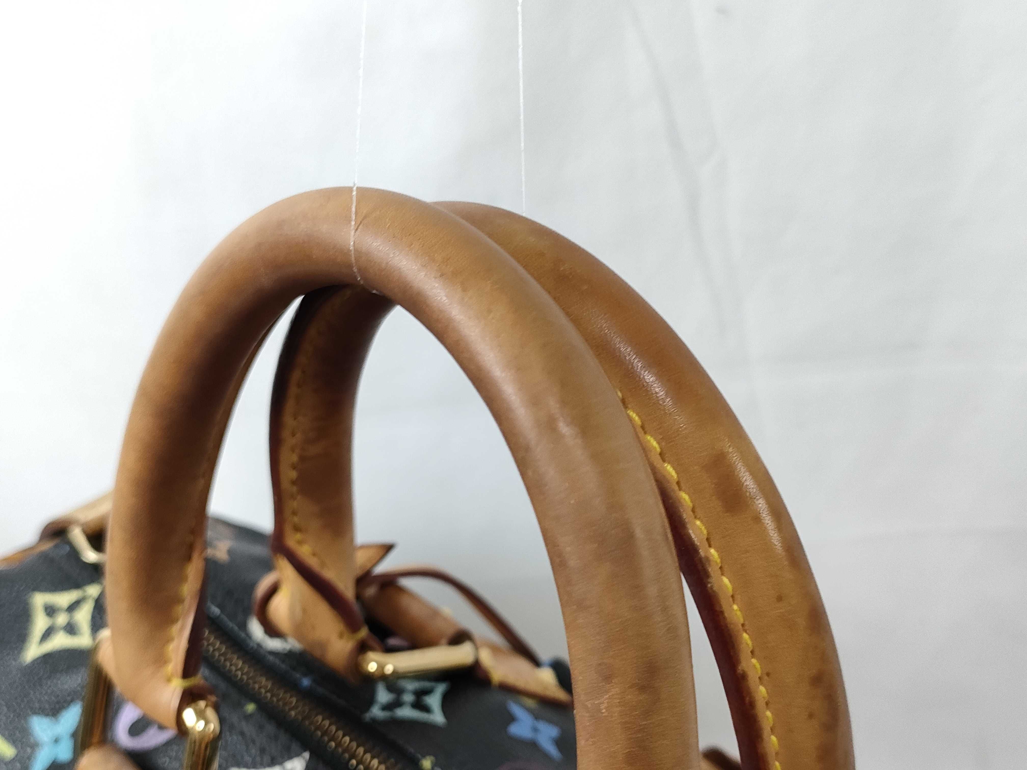 Monogram Multicolor ID- Cow Skin Multicolor Speedy 30 M92642 Black SP0066 Handbag — view 5