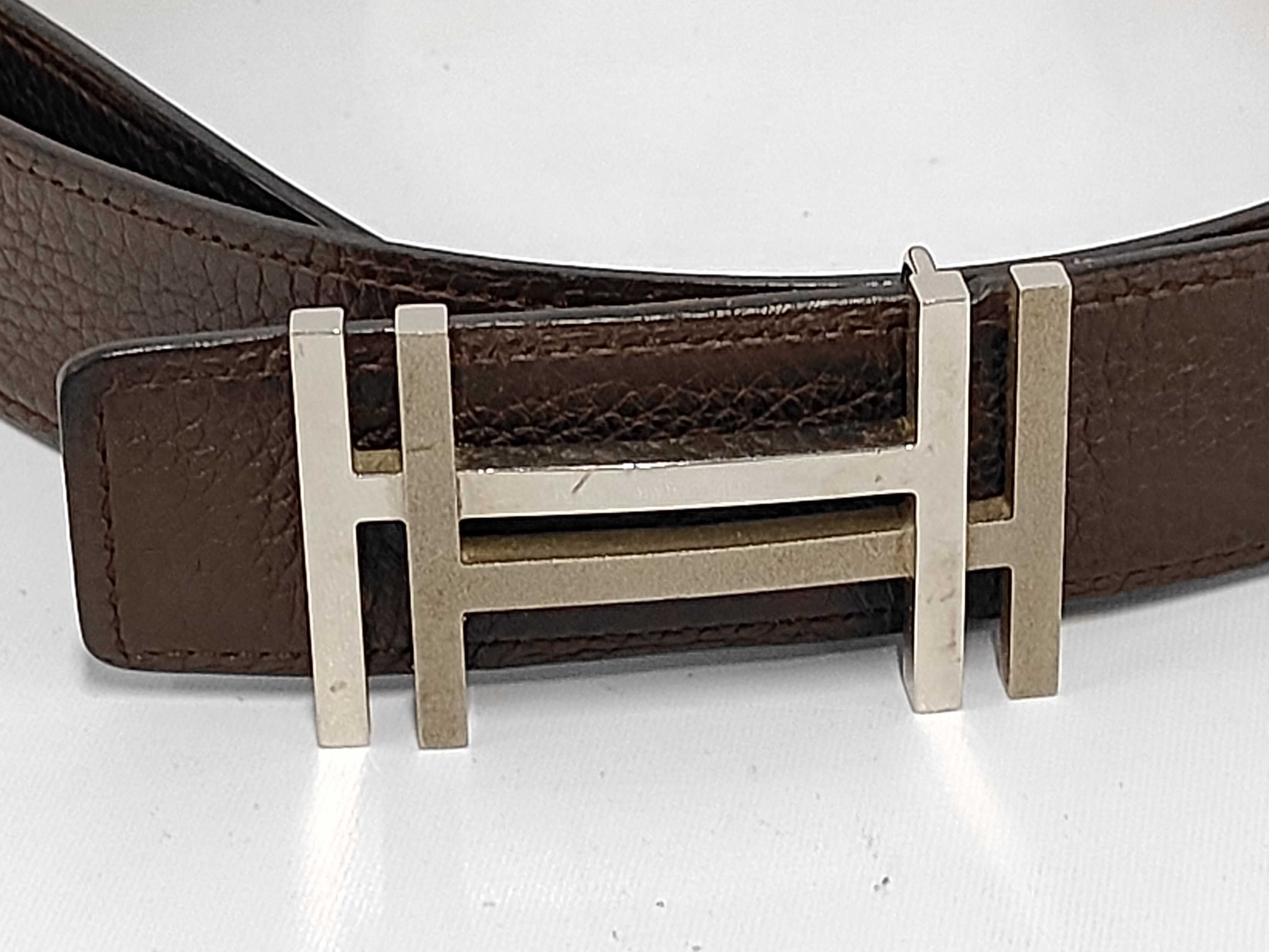 H O Carre Reversible Belt — view 2