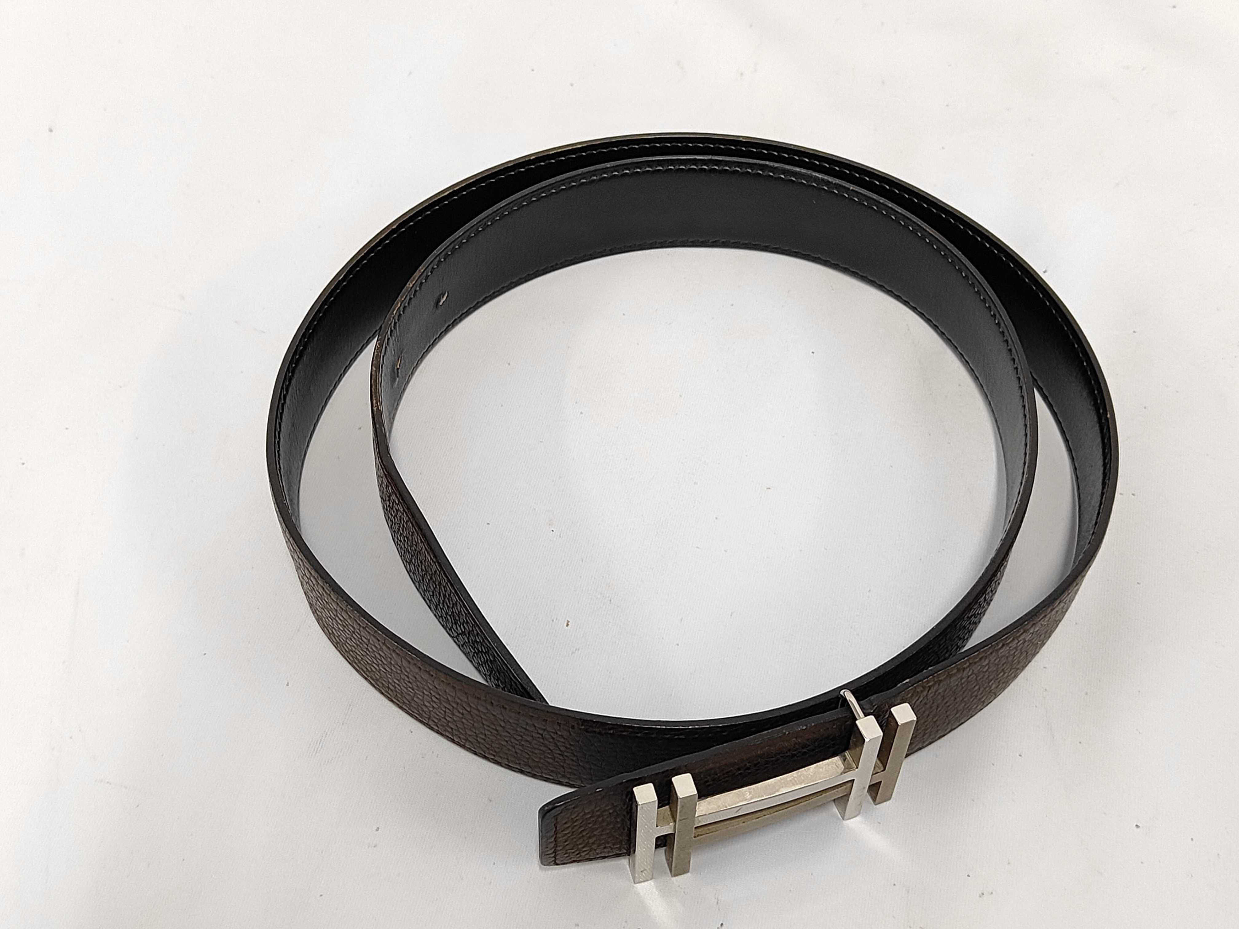 H O Carre Reversible Belt — view 3