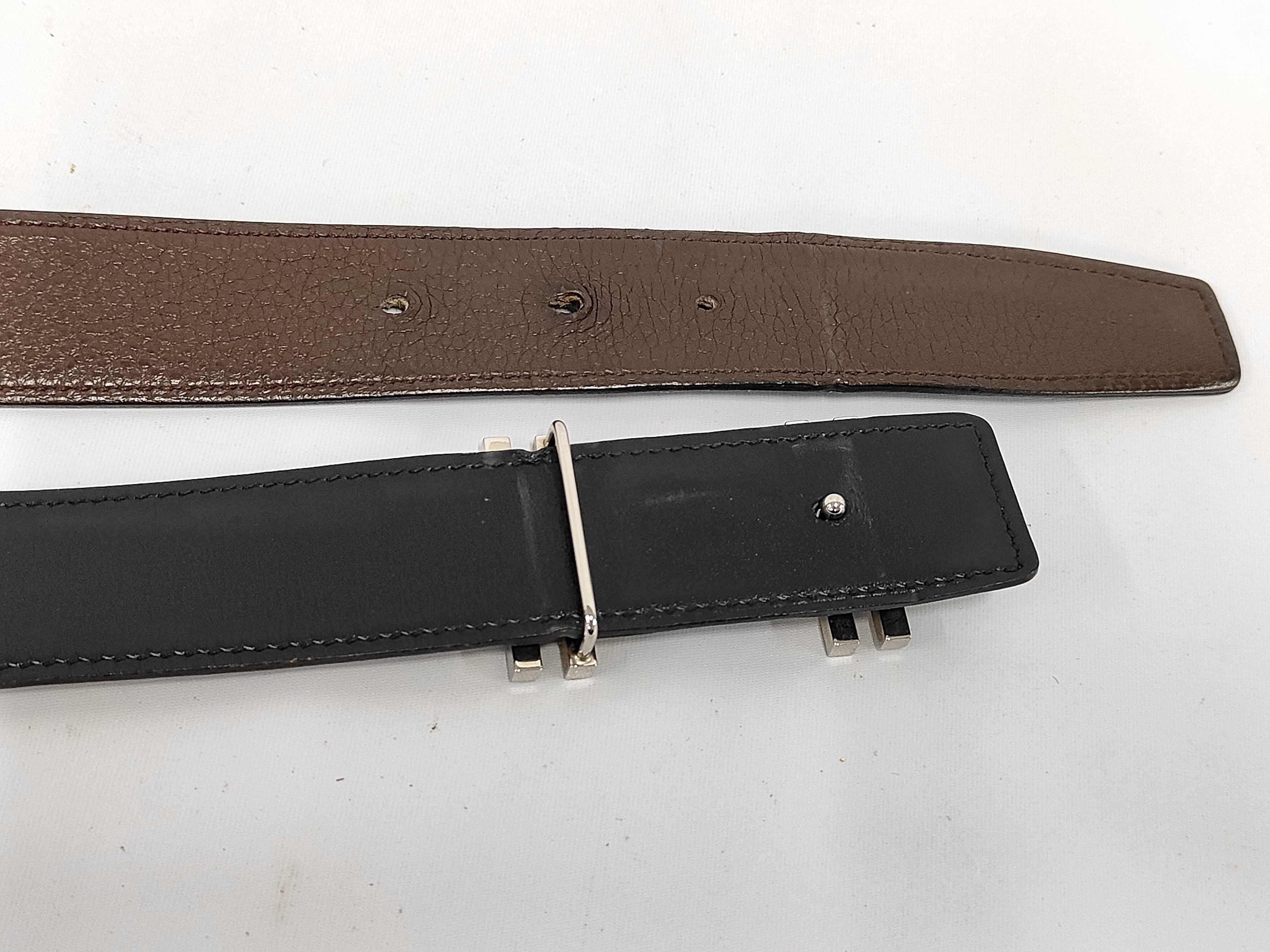 H O Carre Reversible Belt — view 4