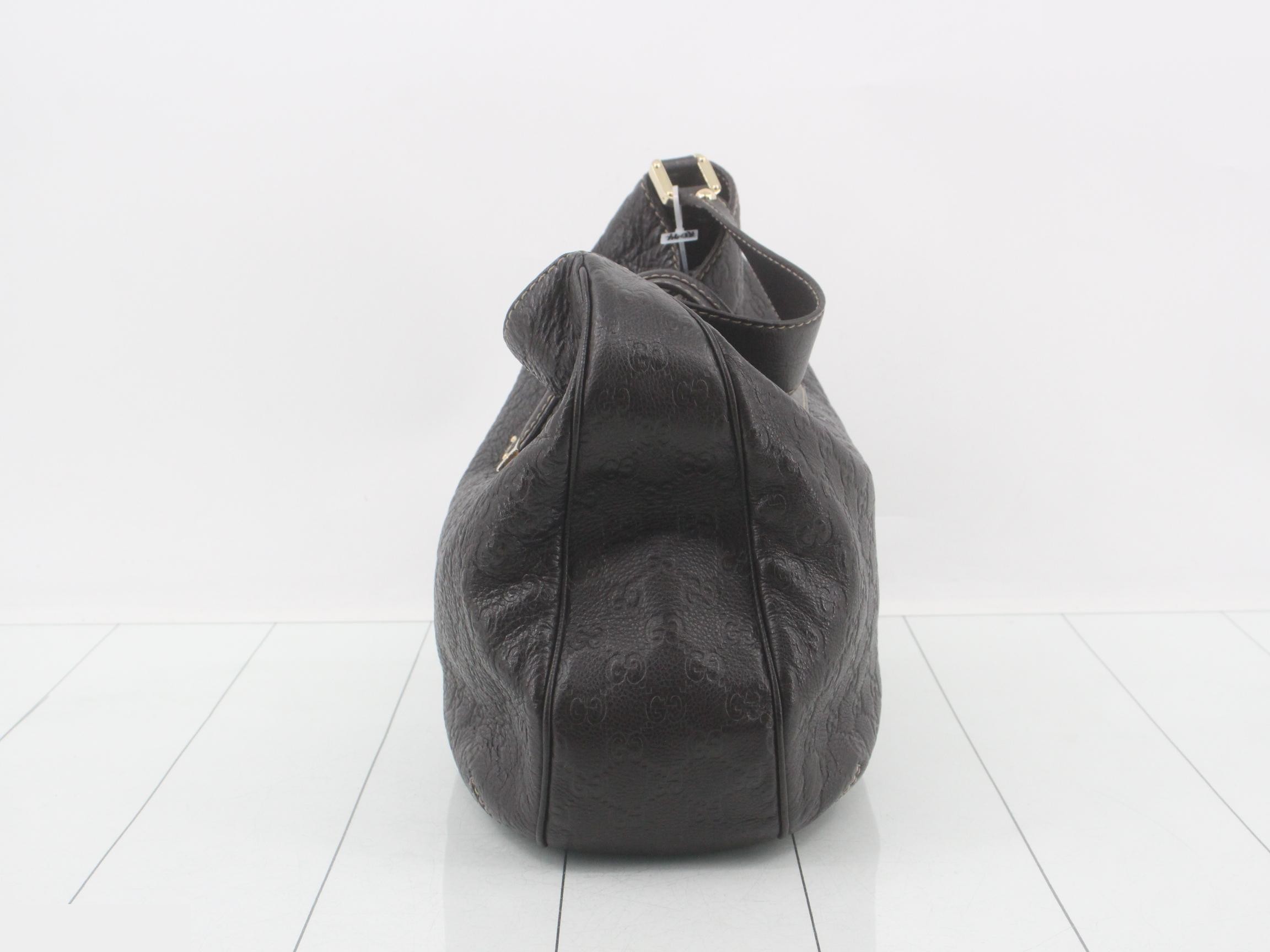 Guccissima semi-shoulder bag — view 3