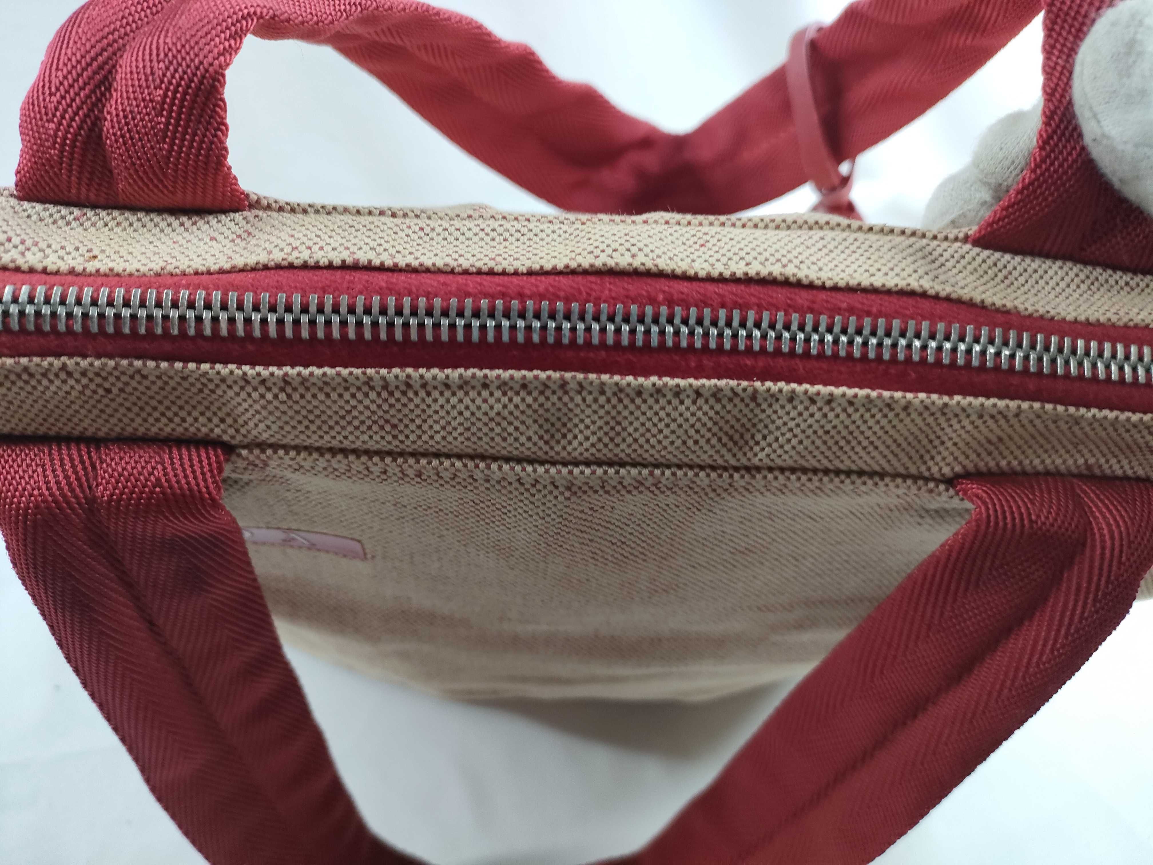 Sport Prada Canvas Tote Bag 113 with Padlock, Clochette, and 2 Keys — view 11