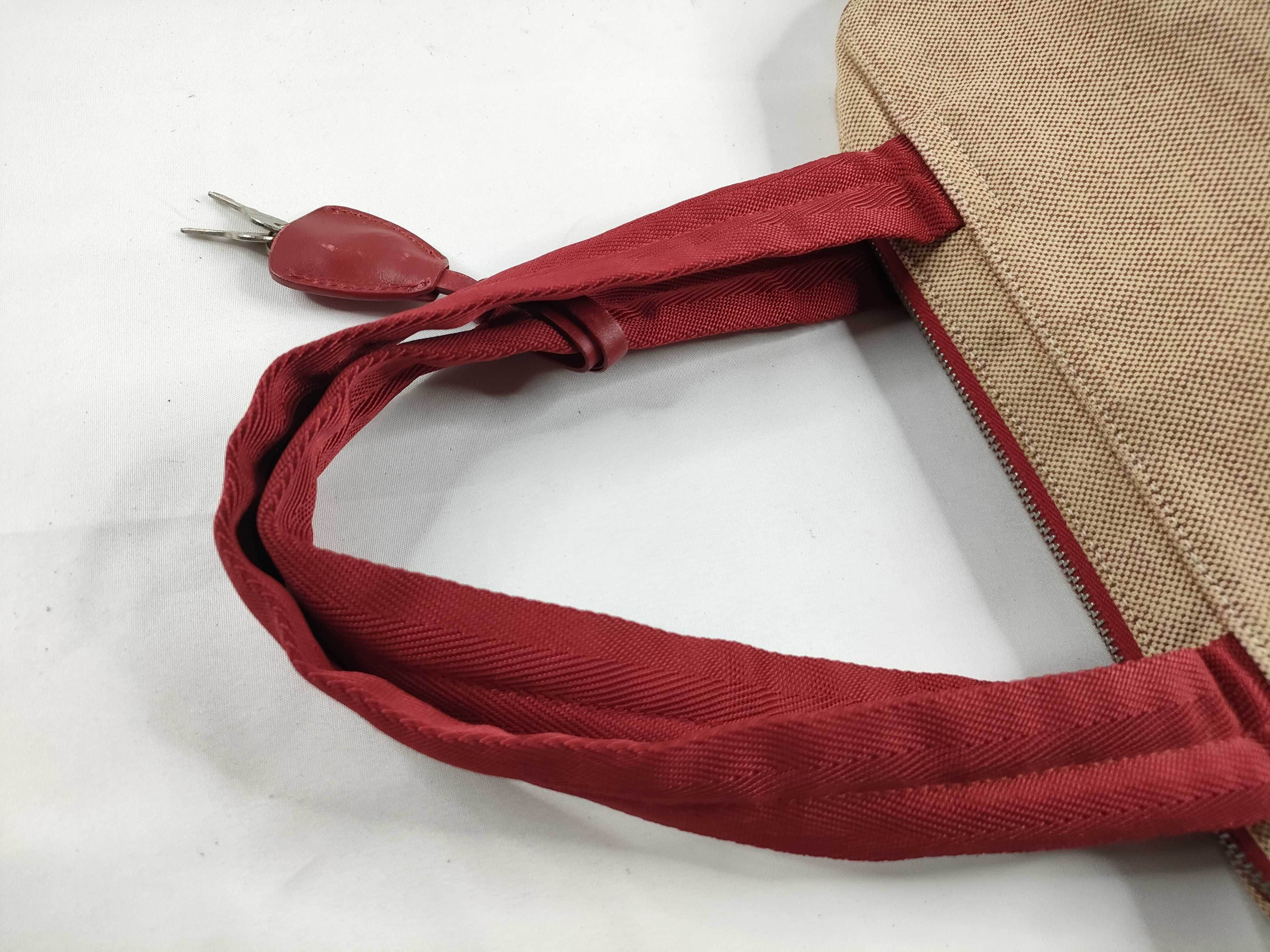 Sport Prada Canvas Tote Bag 113 with Padlock, Clochette, and 2 Keys — view 7