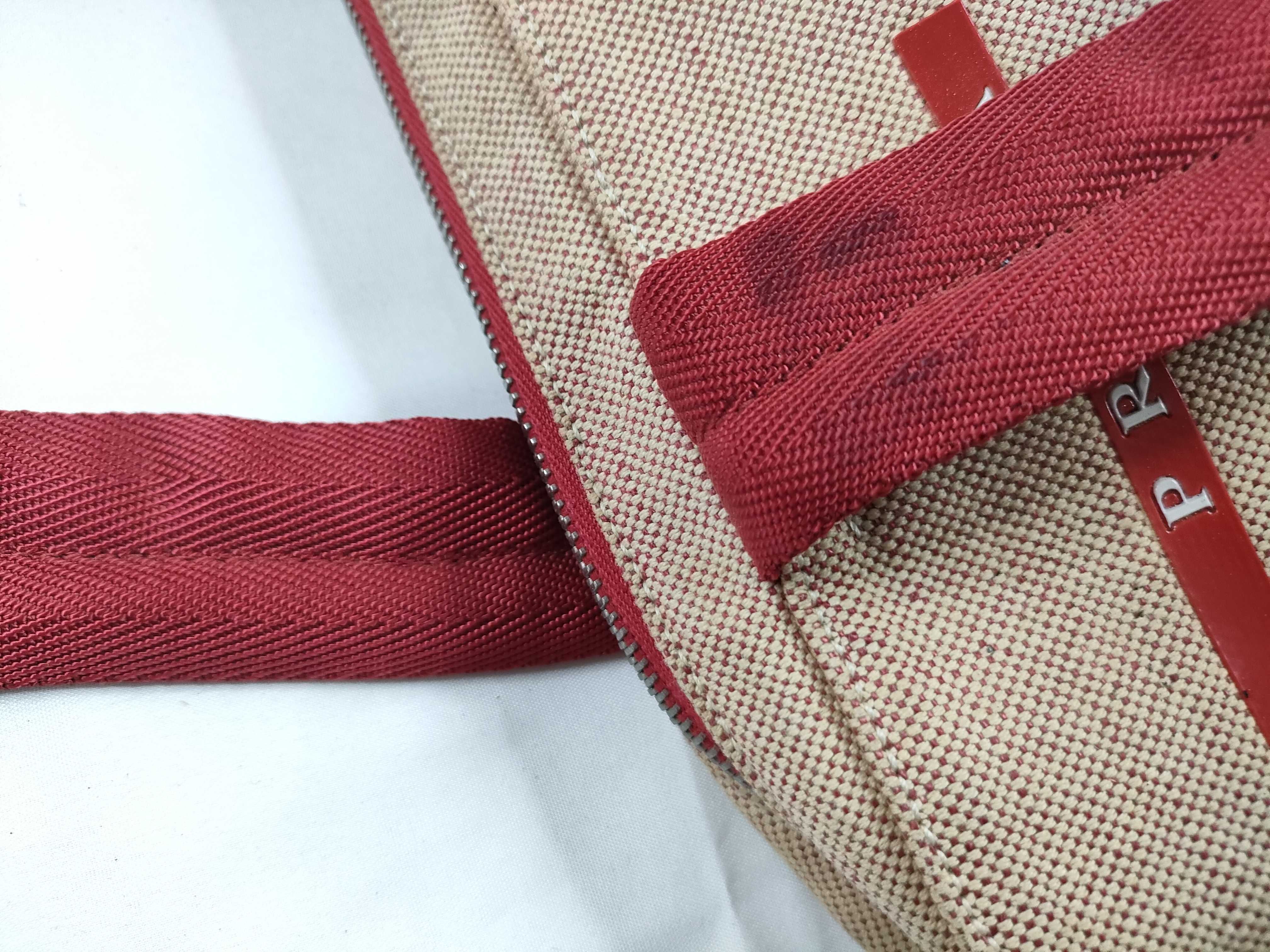 Sport Prada Canvas Tote Bag 113 with Padlock, Clochette, and 2 Keys — view 9