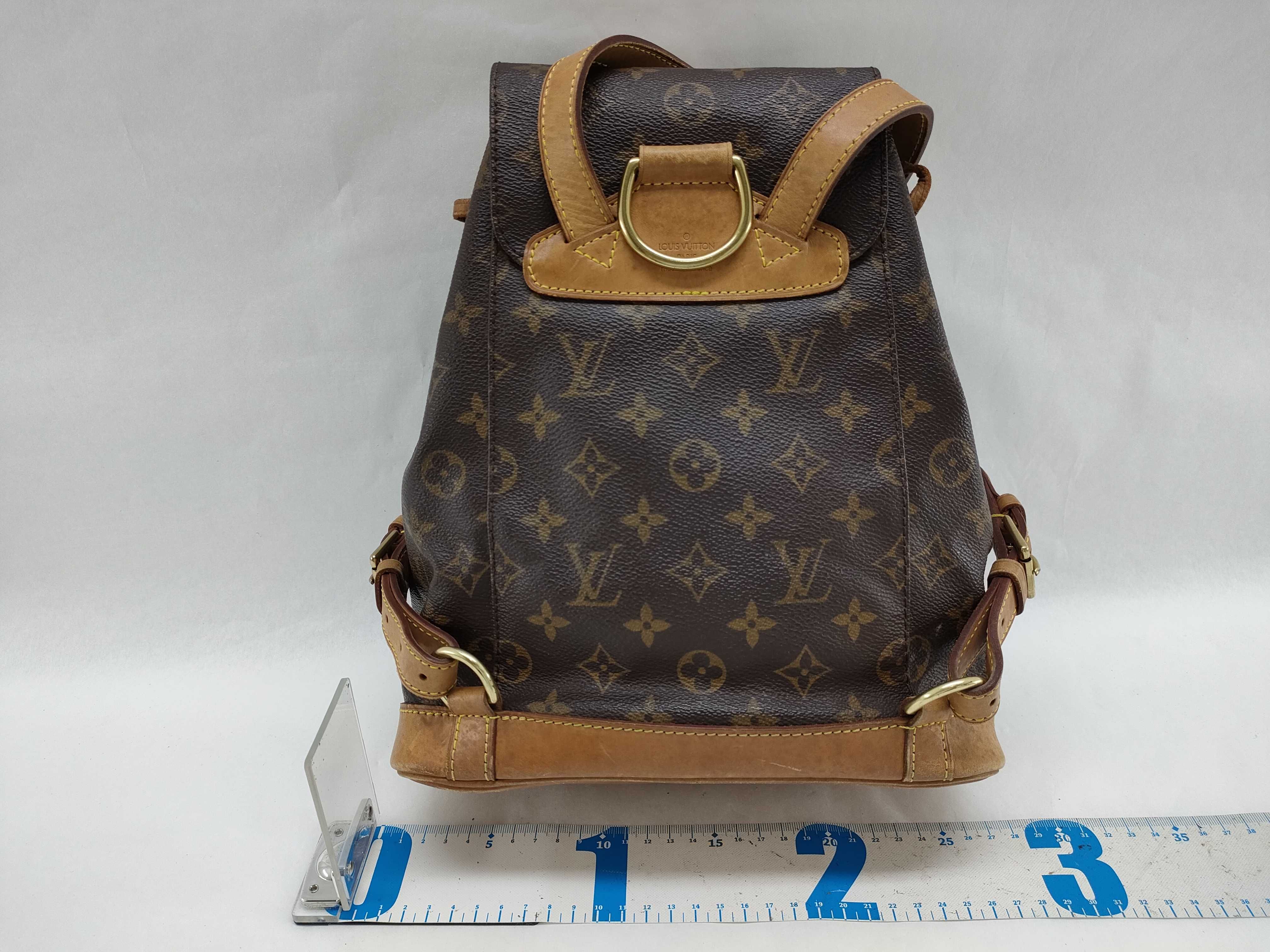 Monogram Louis Vuitton Montsouris MM Monogram Backpack Rucksack — view 2