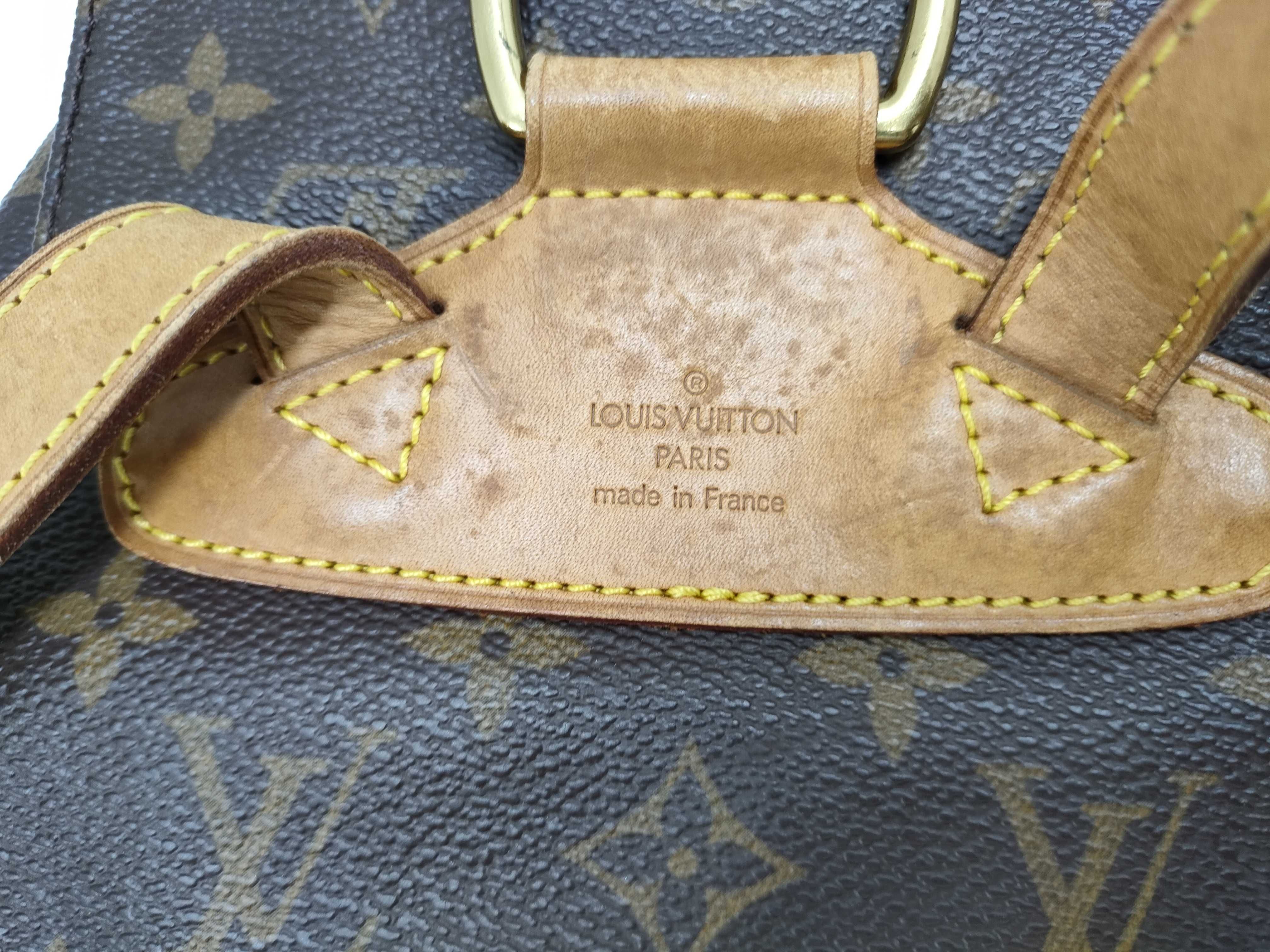 Monogram Louis Vuitton Montsouris MM Monogram Backpack Rucksack — view 13