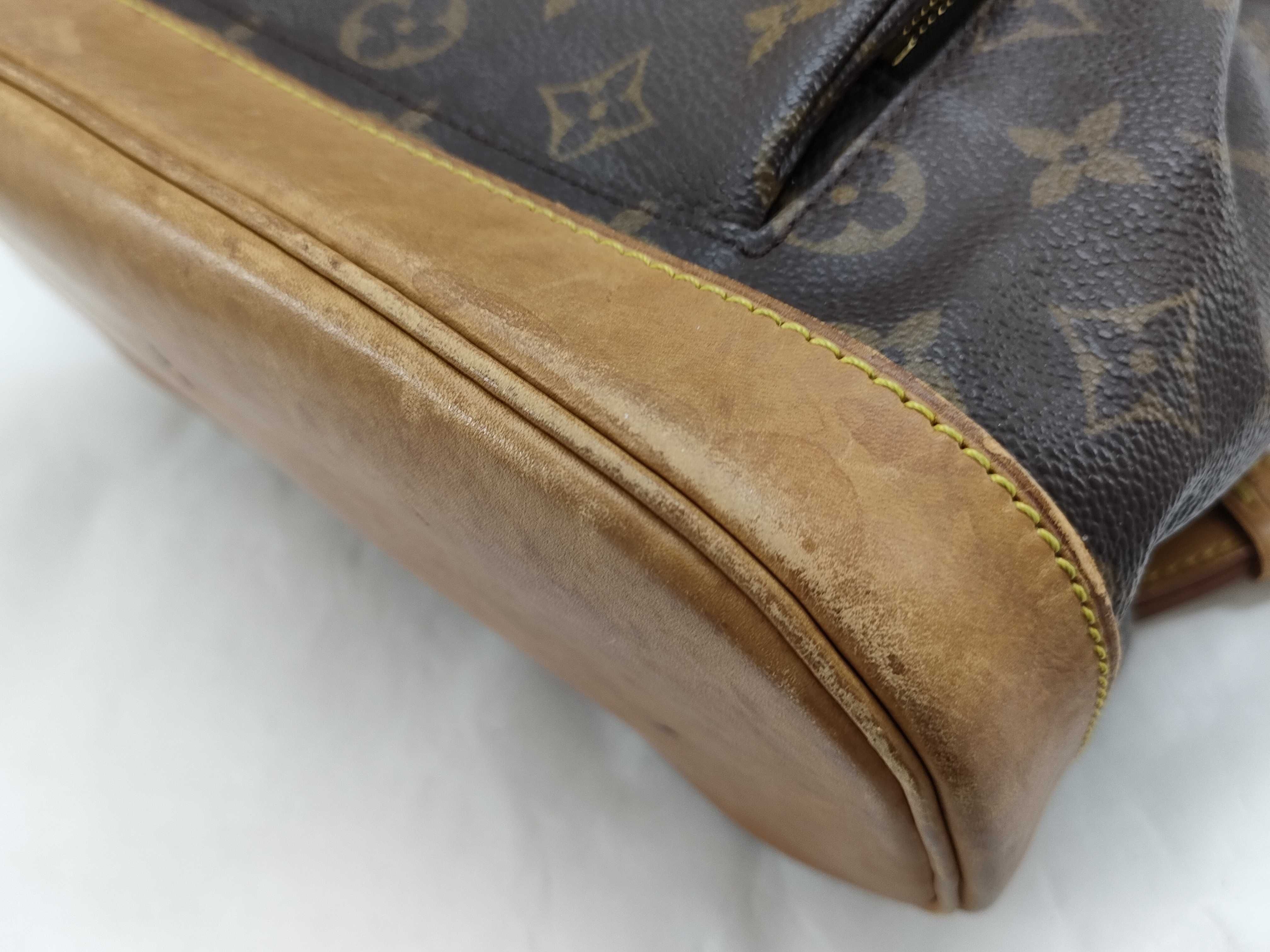 Monogram Louis Vuitton Montsouris MM Monogram Backpack Rucksack — view 7