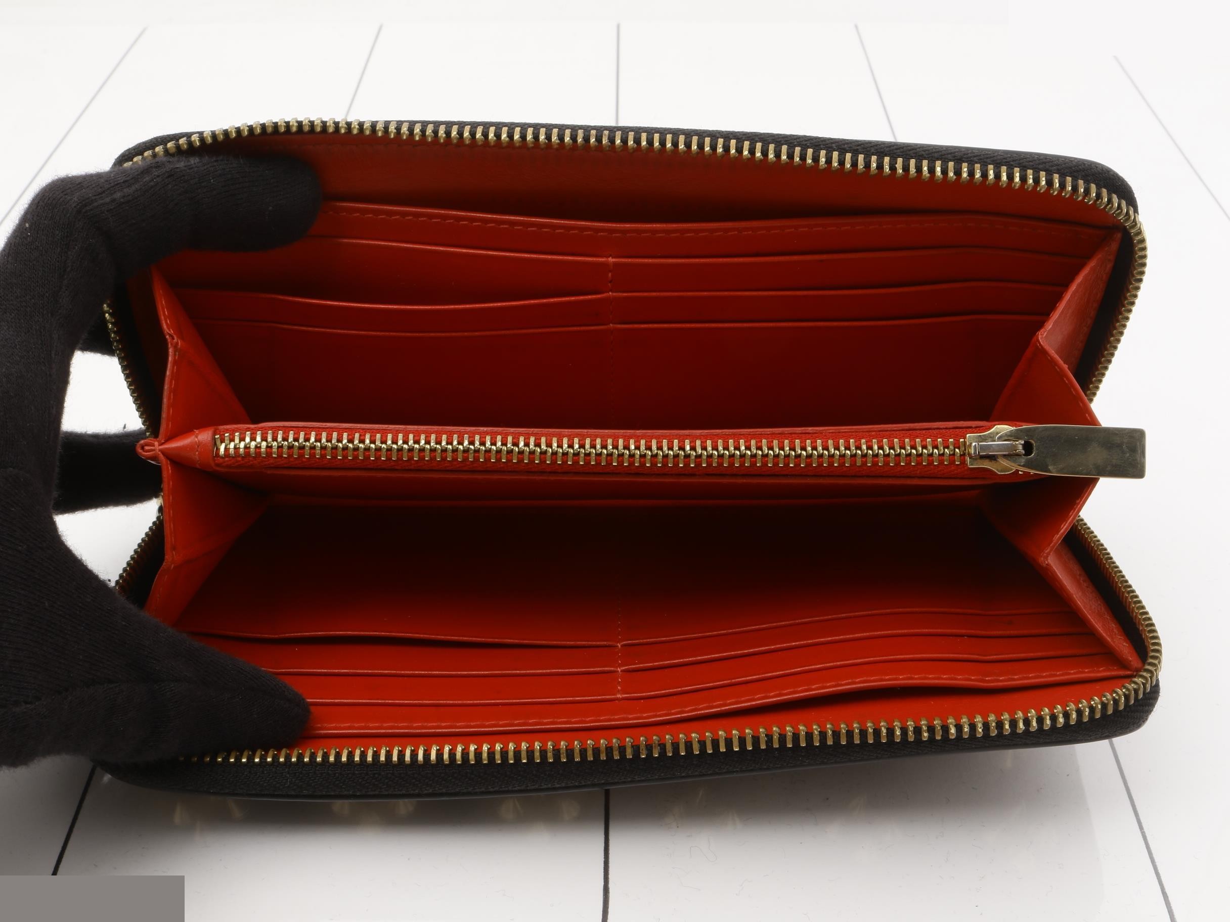 Panettone Multicolor Studded Round Zip Long Wallet — view 4
