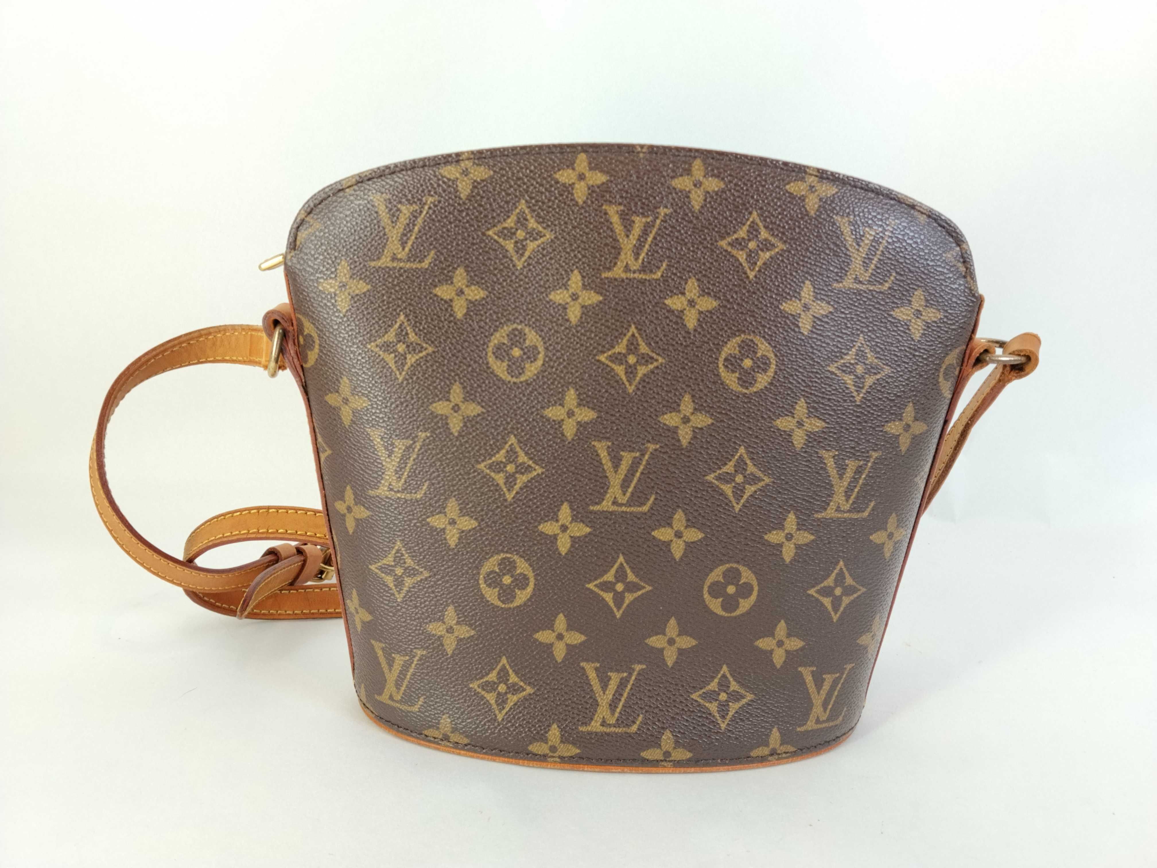 Monogram Louis Vuitton Druot Shoulder Bag