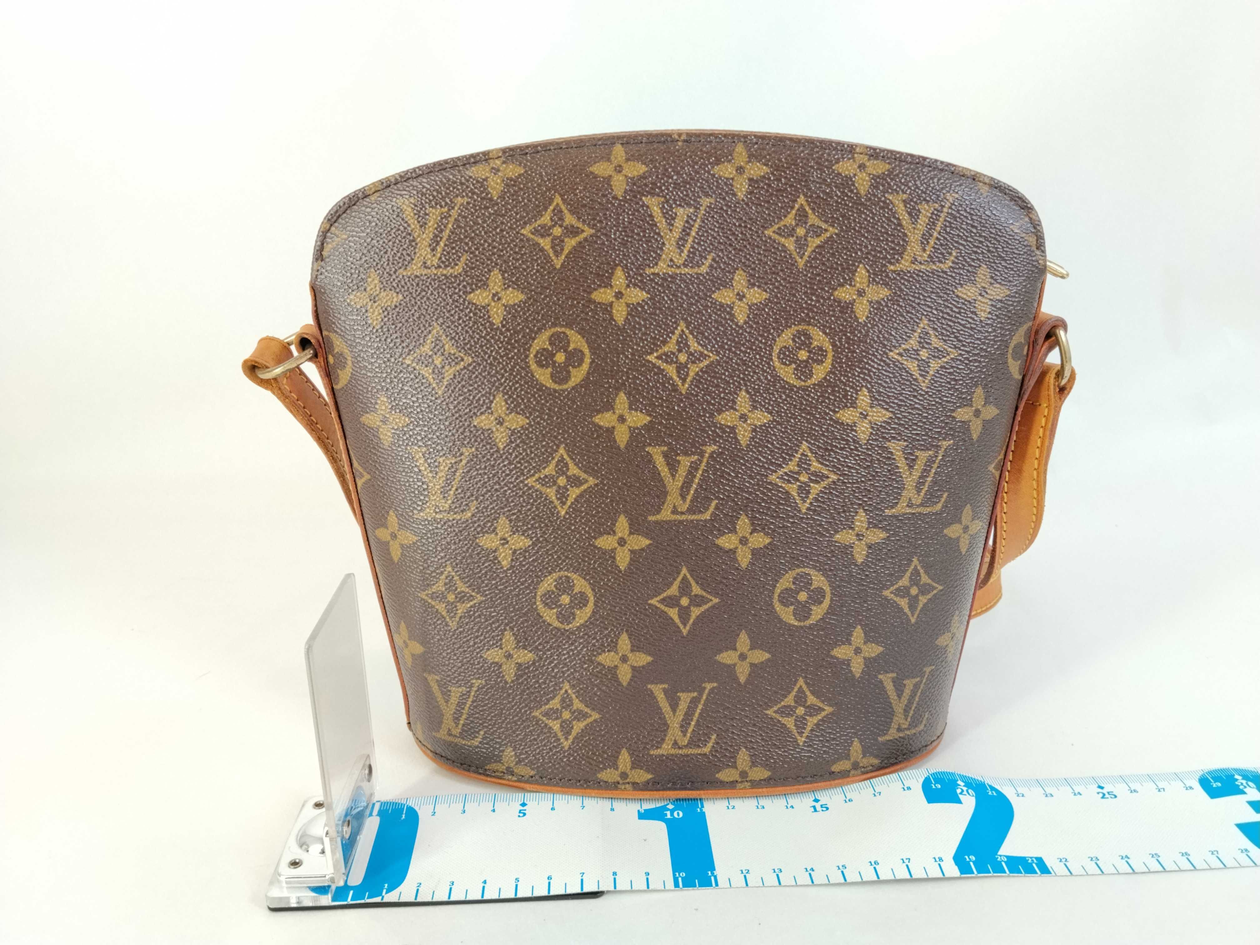 Monogram Louis Vuitton Druot Shoulder Bag — view 2