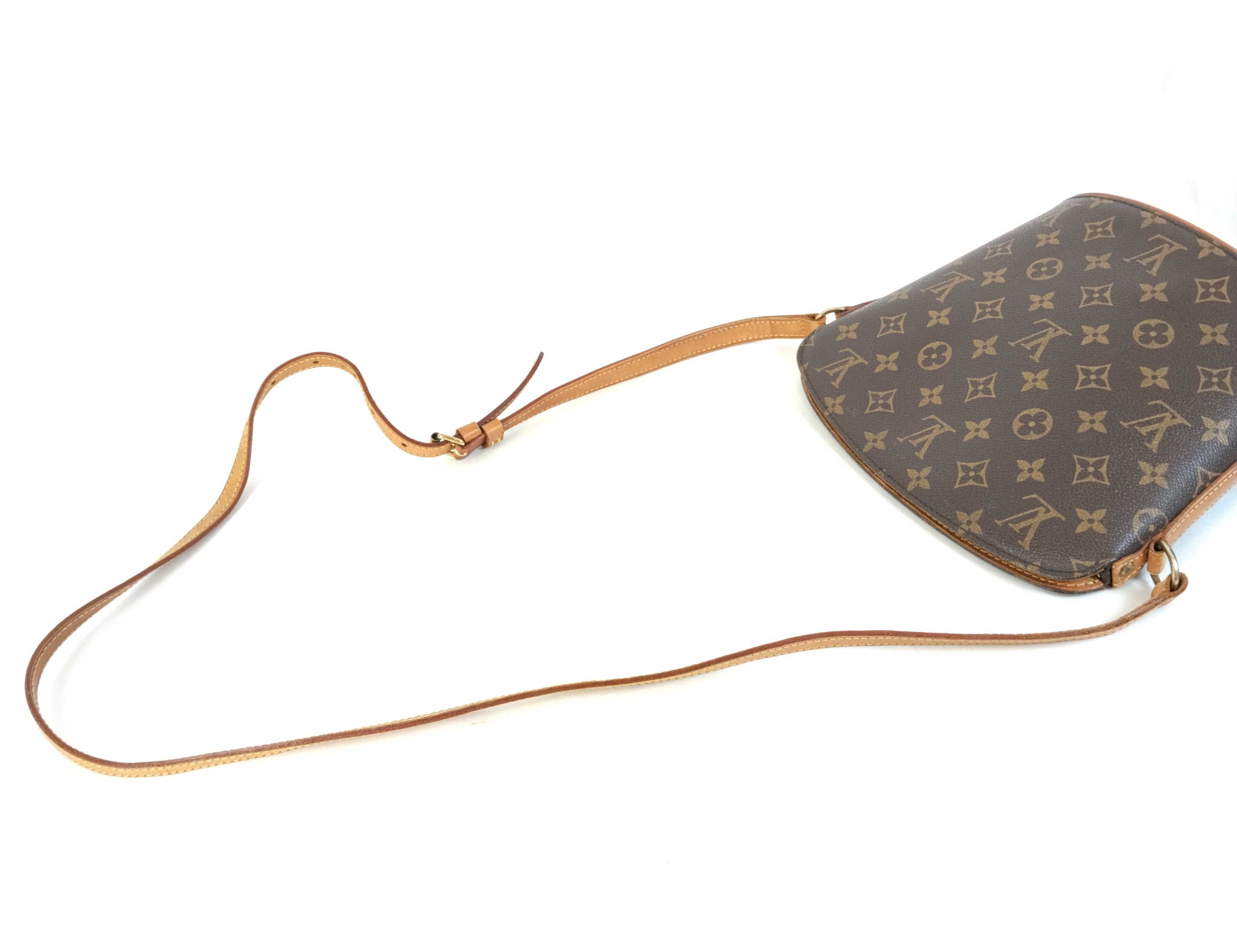 Monogram Louis Vuitton Druot Shoulder Bag — view 3