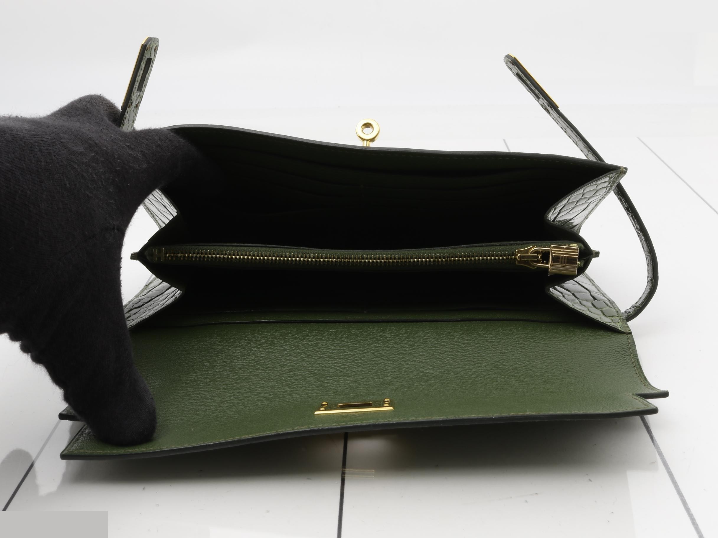 Kelly Wallet, Bi-fold Long Wallet, Q Stamp — view 4