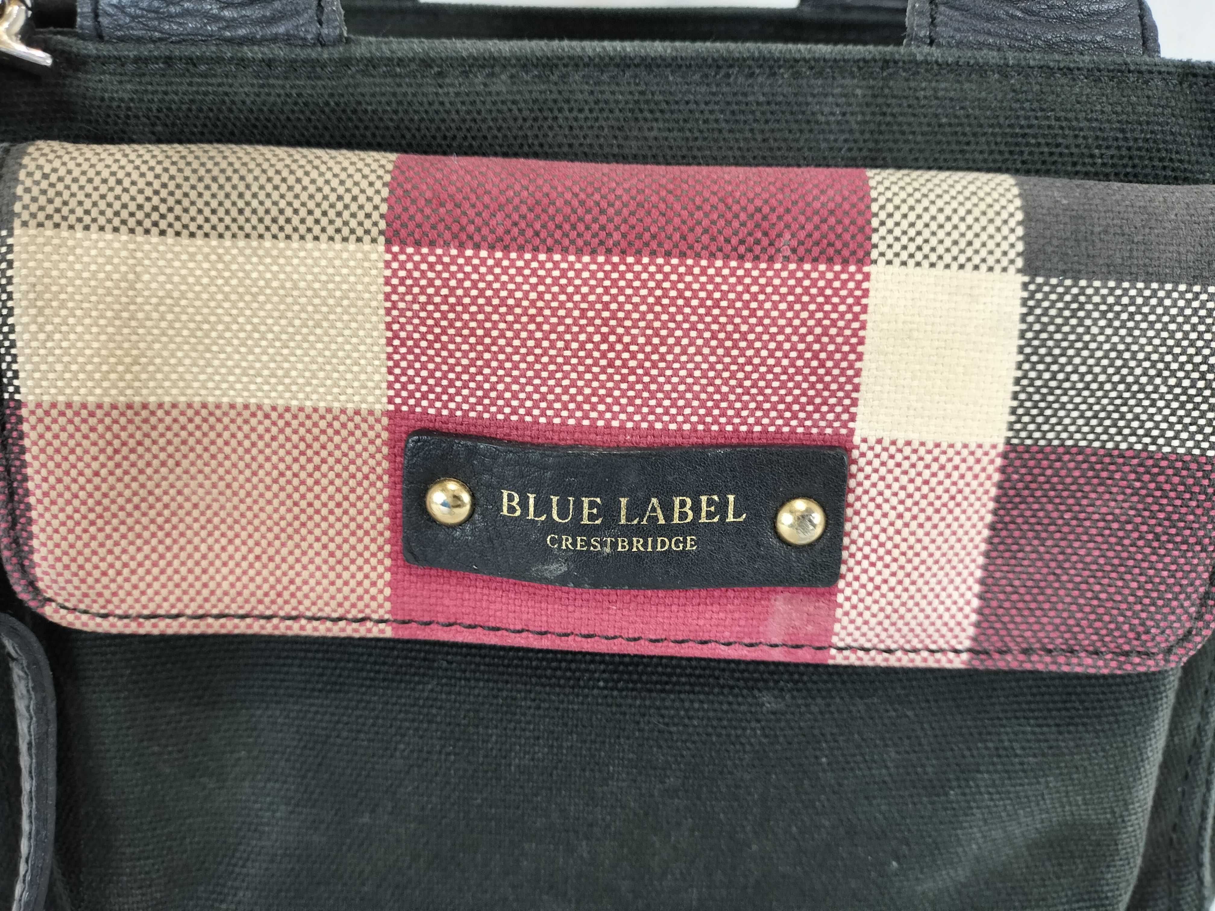 Blue Label 2-Way Handbag Denim Shoulder Bag — view 2